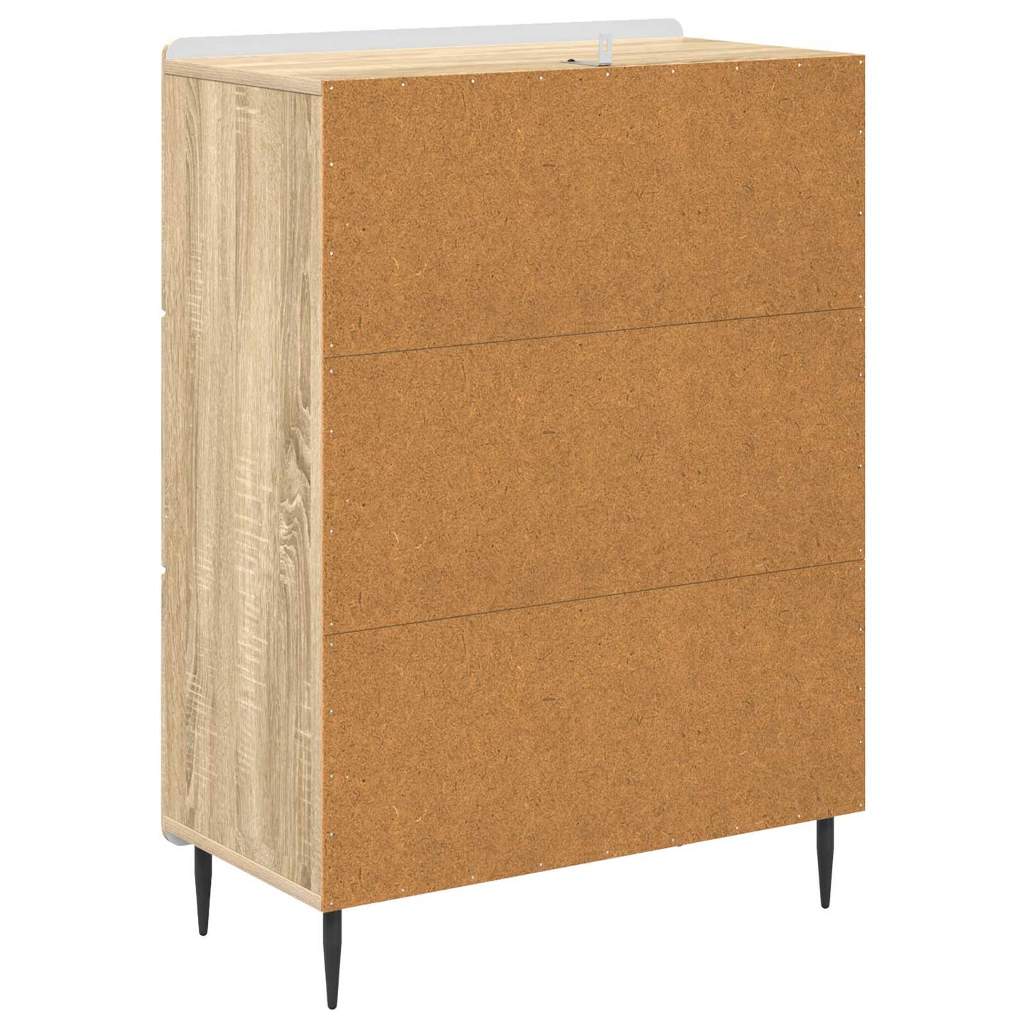 Skuffeskap Sonoma eik 66 x 34,5 x 92 cm Konstruert tre
