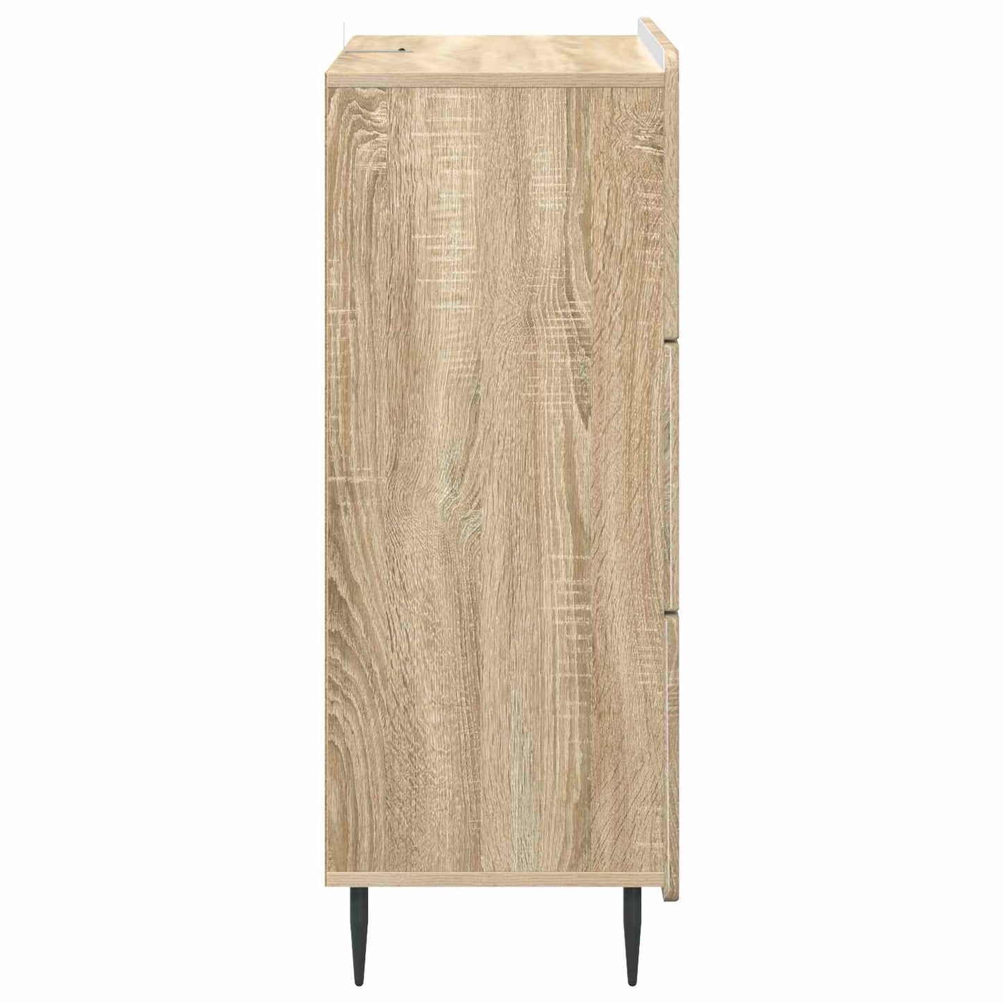 Skuffeskap Sonoma eik 66 x 34,5 x 92 cm Konstruert tre