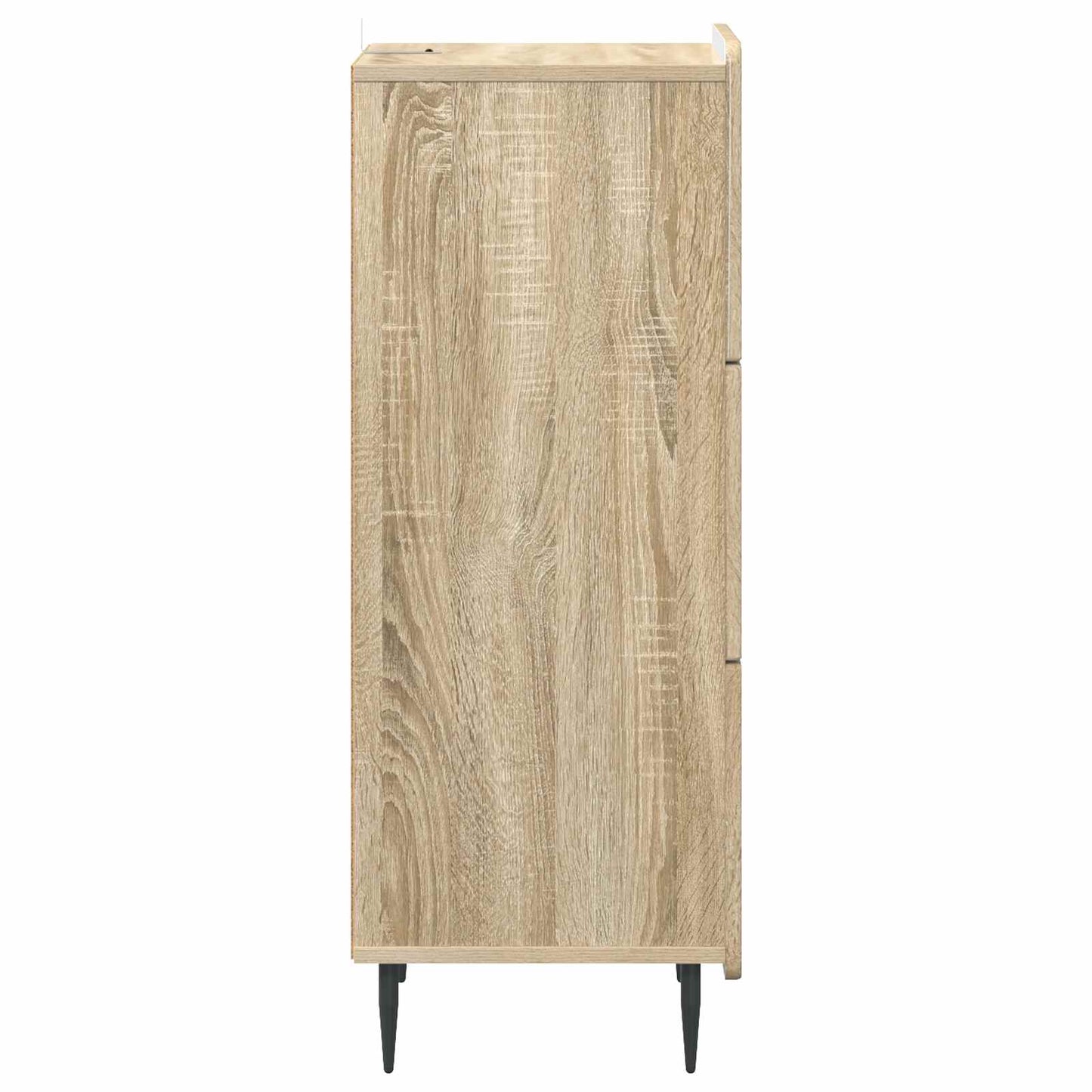 Skuffeskap Sonoma eik 33 x 34,5 x 92 cm Konstruert tre