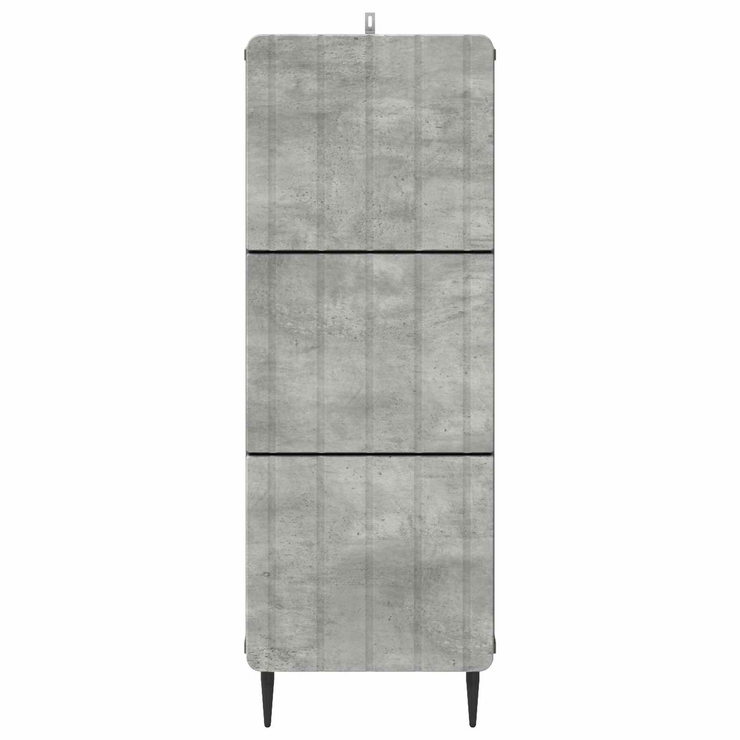 Skuffeskap Betonggrå 33 x 34,5 x 92 cm Konstruert tre