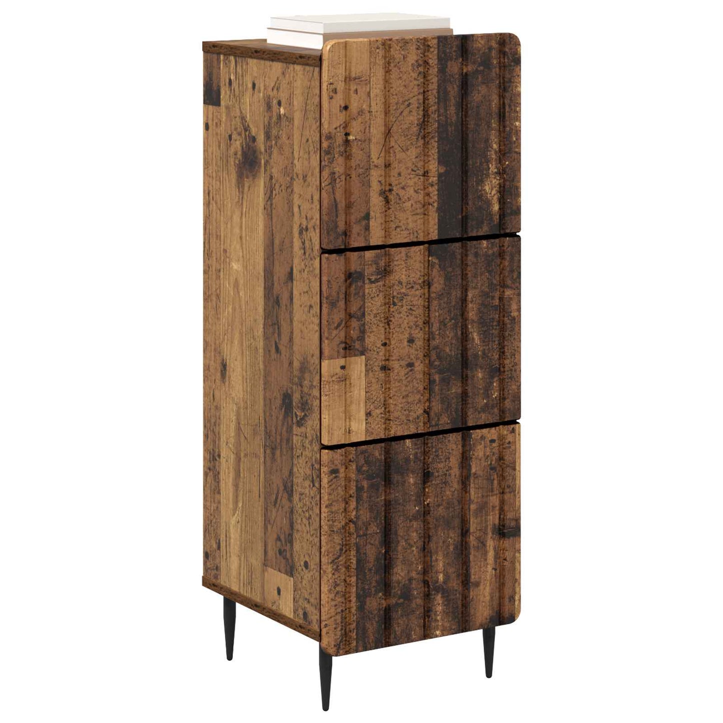 Skuffeskap Gammelt tre 33 x 34,5 x 92 cm Konstruert tre