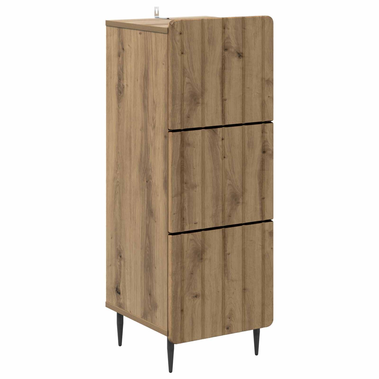 Skuffeskap Artisan eik 33 x 34,5 x 92 cm Konstruert tre