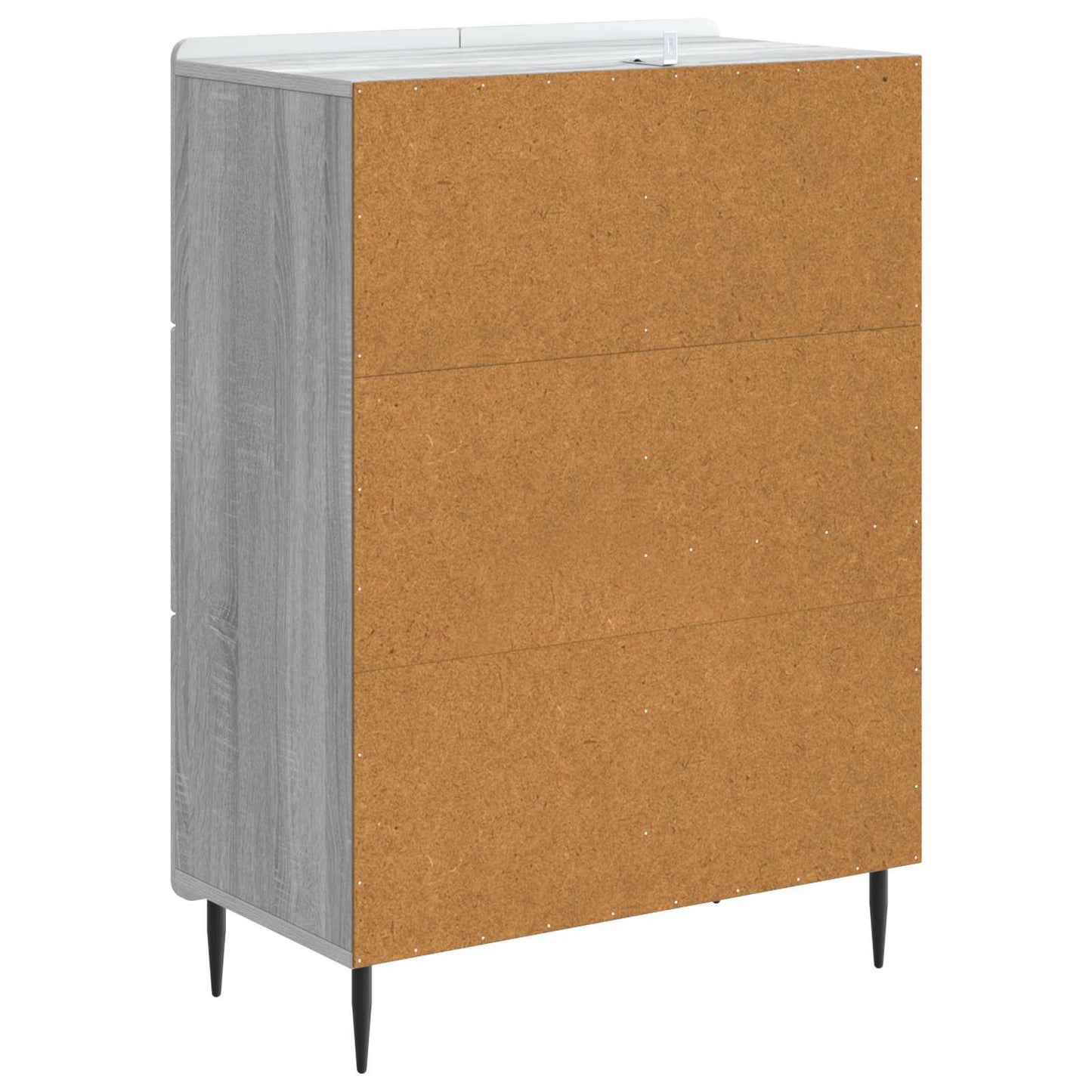 Serviesskap Grå sonoma 66 x 34,5 x 91,5 cm Konstruert tre