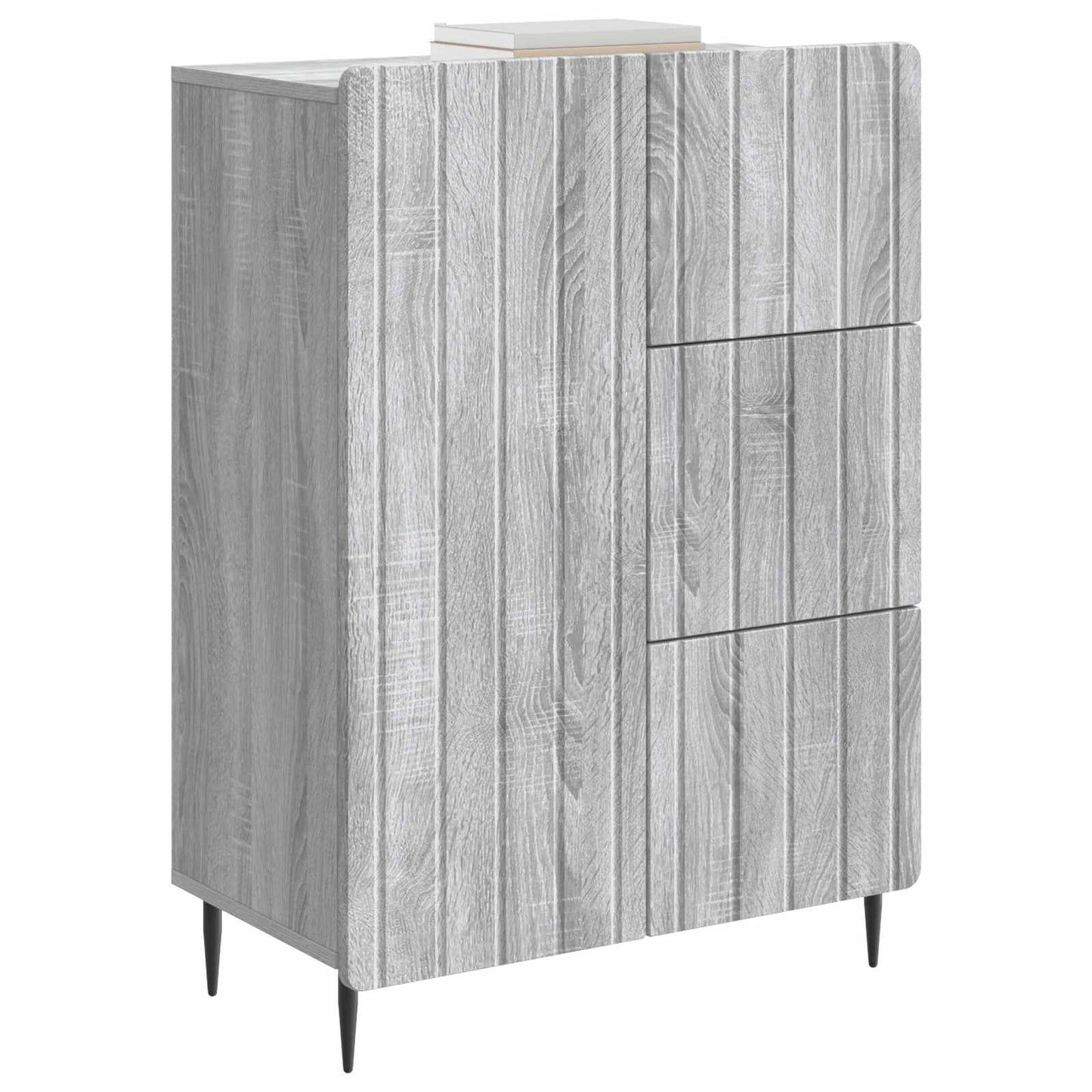 Serviesskap Grå sonoma 66 x 34,5 x 91,5 cm Konstruert tre