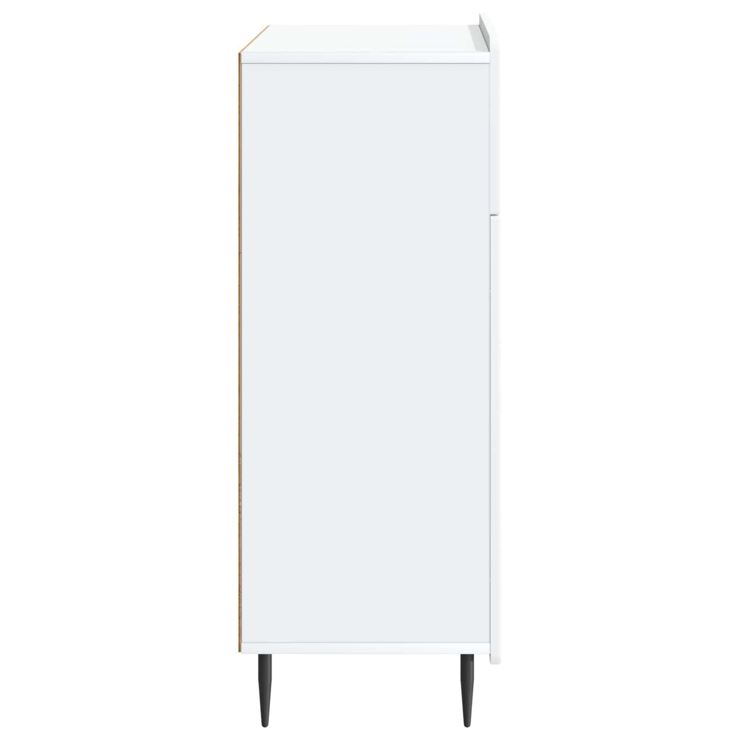 Serviesskap med skuff Hvit 66 x 34,5 x 92 cm Konstruert tre