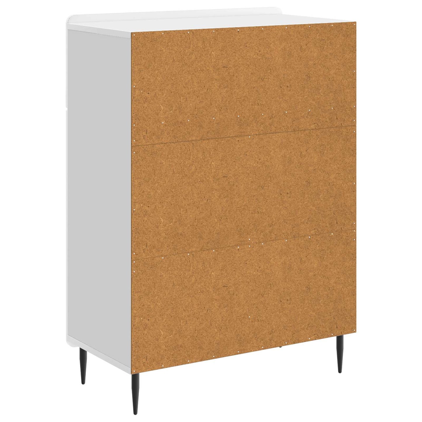 Serviesskap Høgglans hvit 66 x 34,5 x 92 cm Konstruert tre