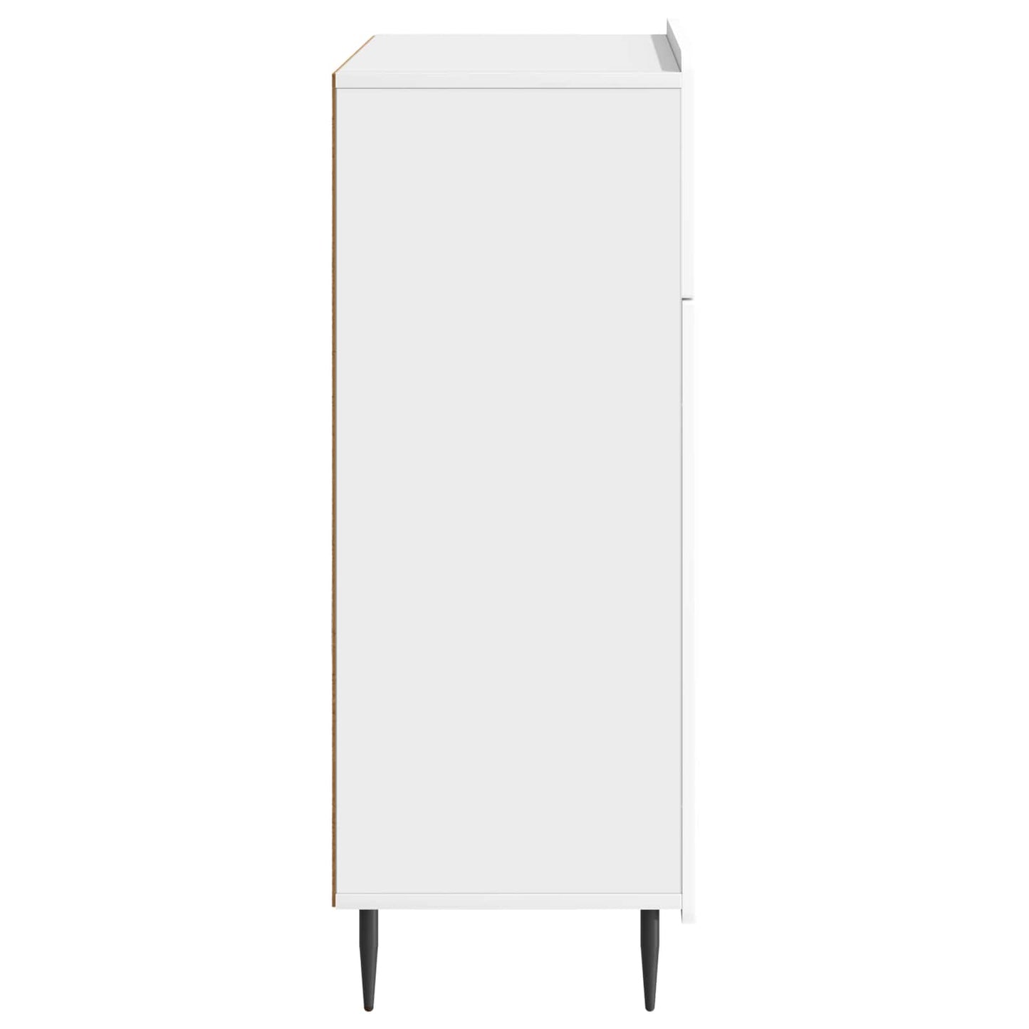 Serviesskap Høgglans hvit 66 x 34,5 x 92 cm Konstruert tre