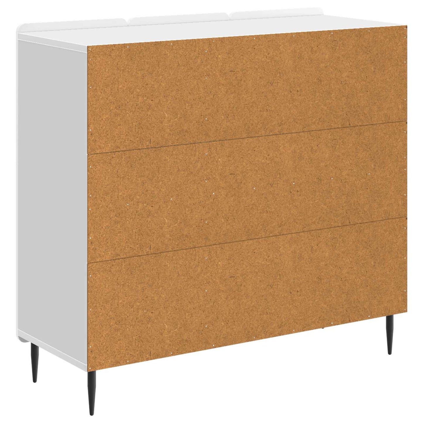 Serviesskap Høgglans hvit 89 x 34,5 x 82 cm Konstruert tre