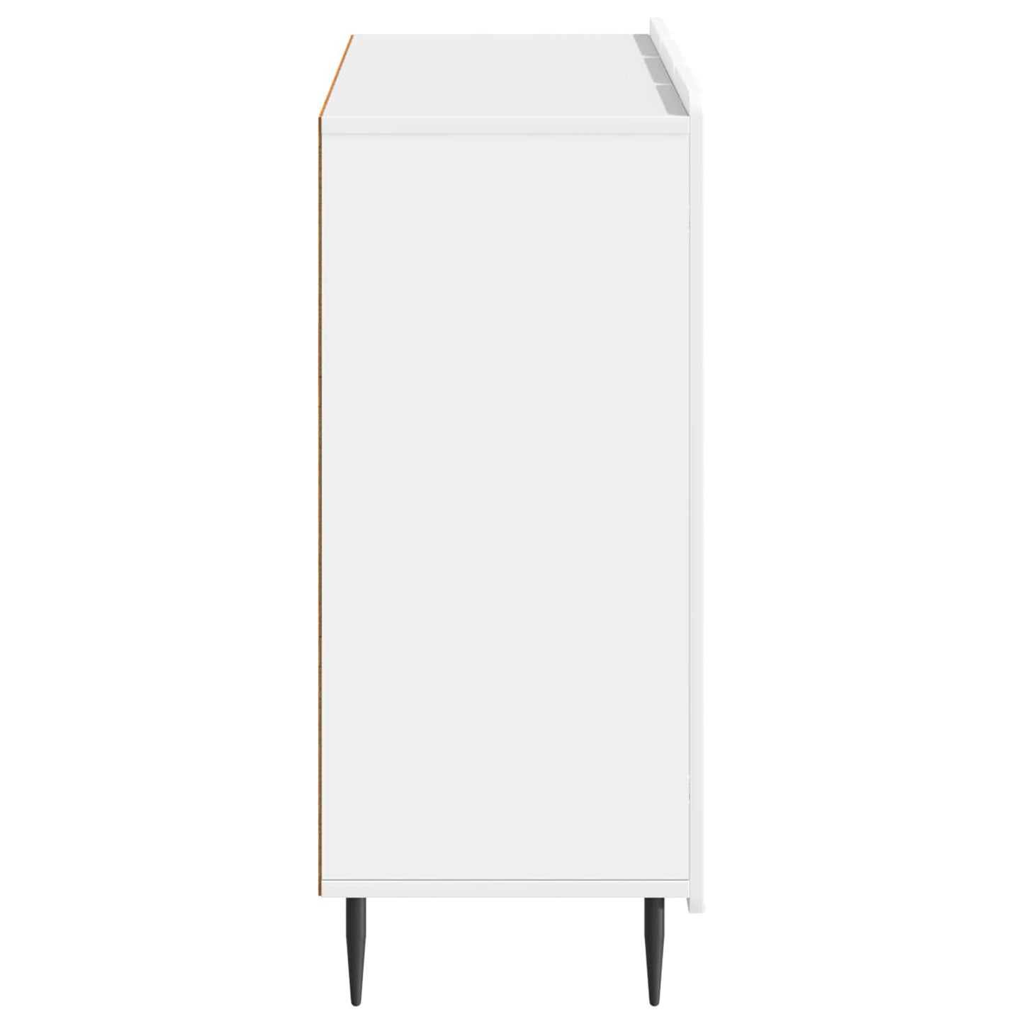 Serviesskap Høgglans hvit 89 x 34,5 x 82 cm Konstruert tre