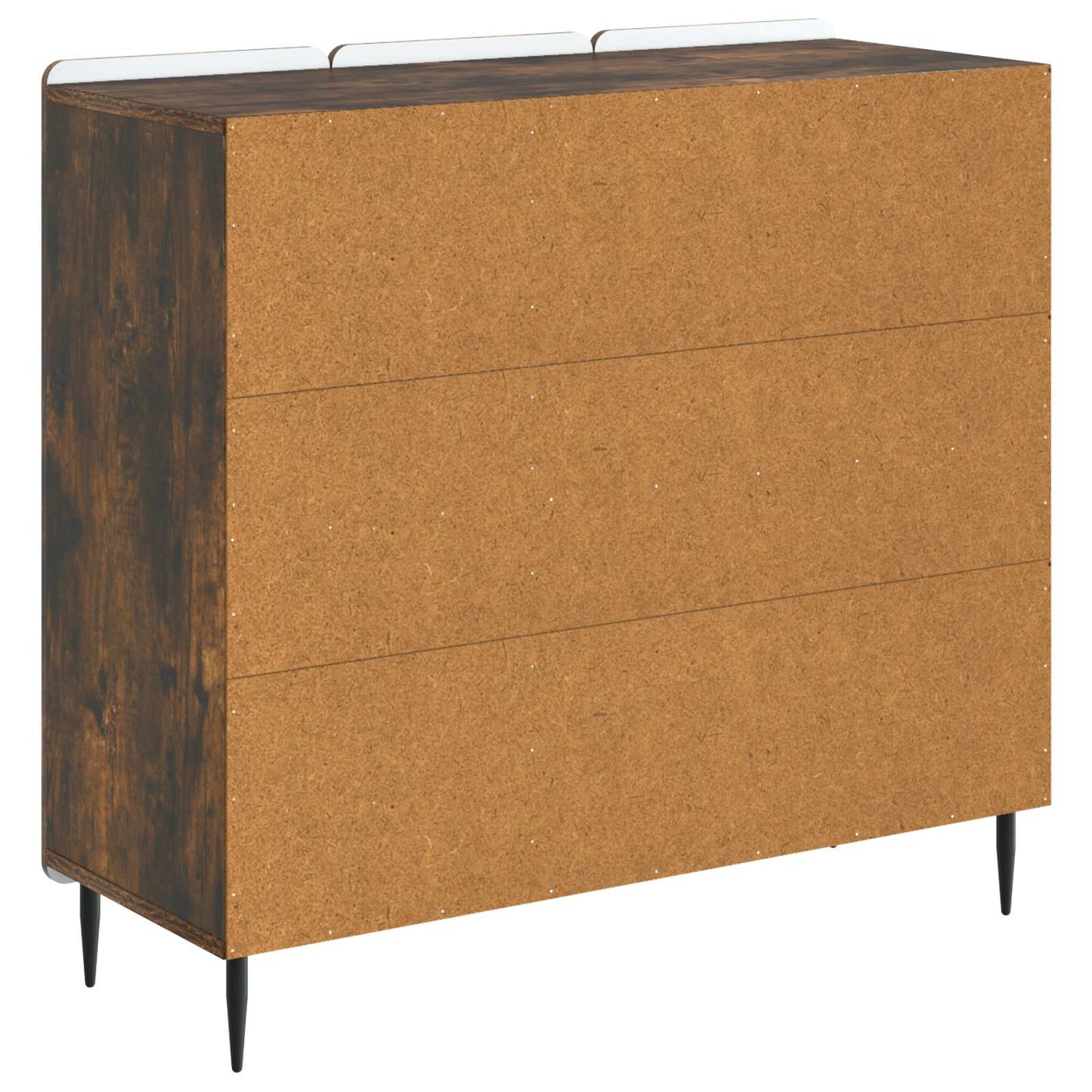Serviesskap Røkt Eik 89 x 34,5 x 82 cm Konstruert tre