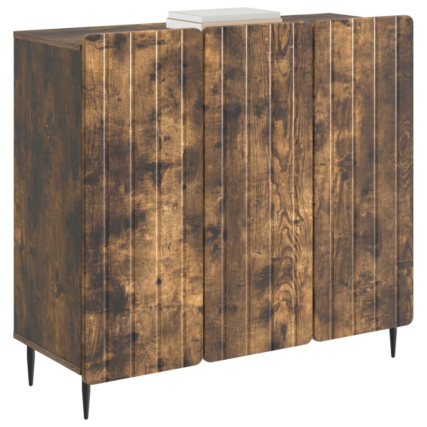 Serviesskap Røkt Eik 89 x 34,5 x 82 cm Konstruert tre