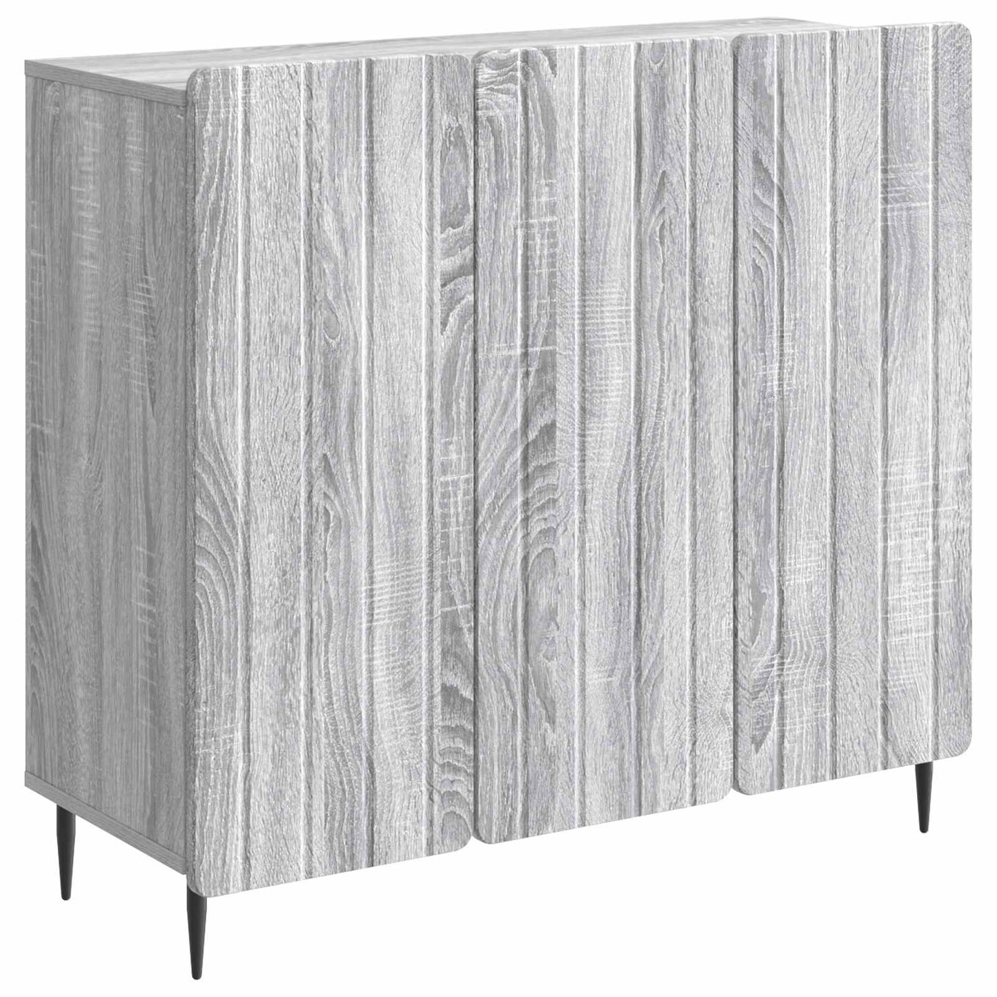 Serviesskap Grå sonoma 89 x 34,5 x 82 cm Konstruert tre