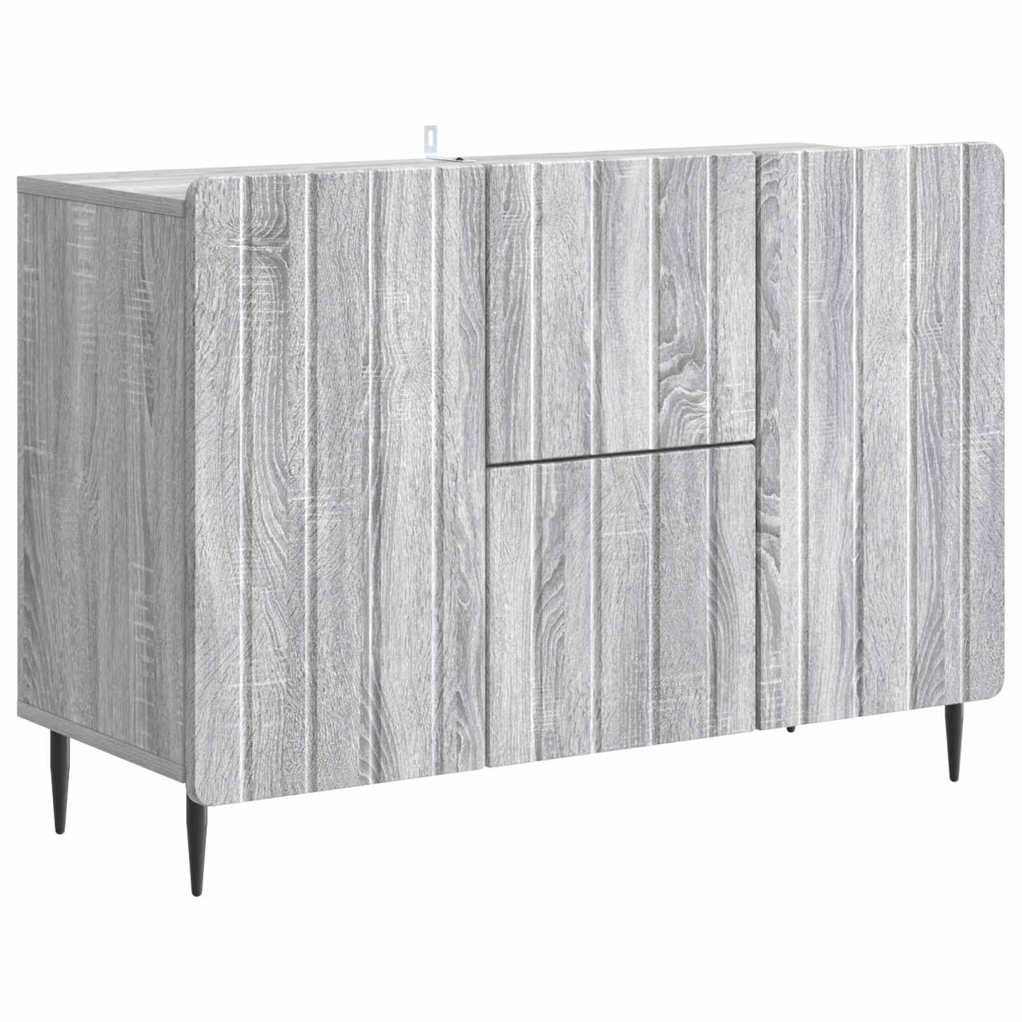 Serviesskap Grå sonoma 89 x 34,5 x 62 cm Konstruert tre