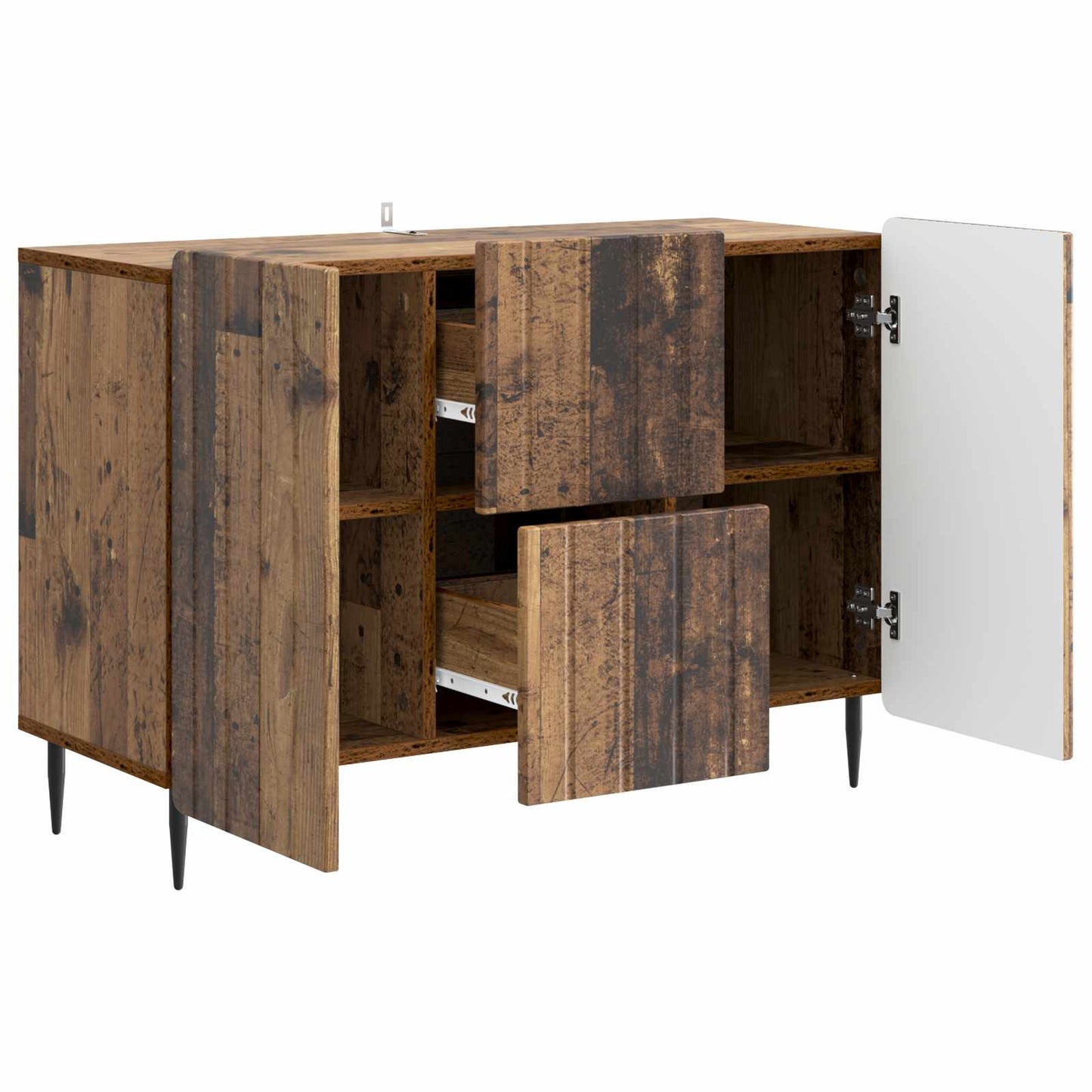 Serviesskap Gammelt tre 89 x 34,5 x 62 cm Konstruert tre