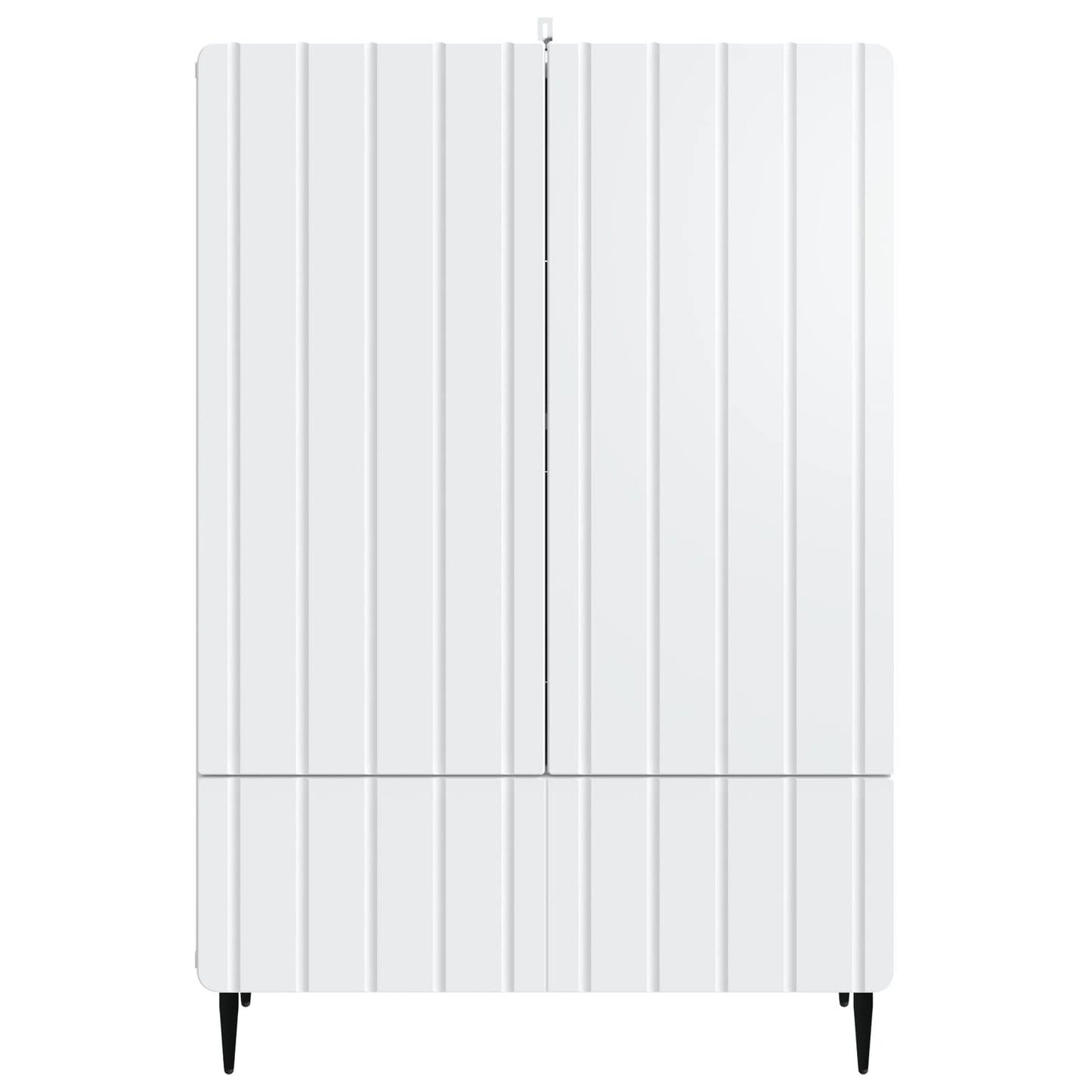 Serviesskap med skuff Hvit 66 x 34,5 x 97 cm Konstruert tre