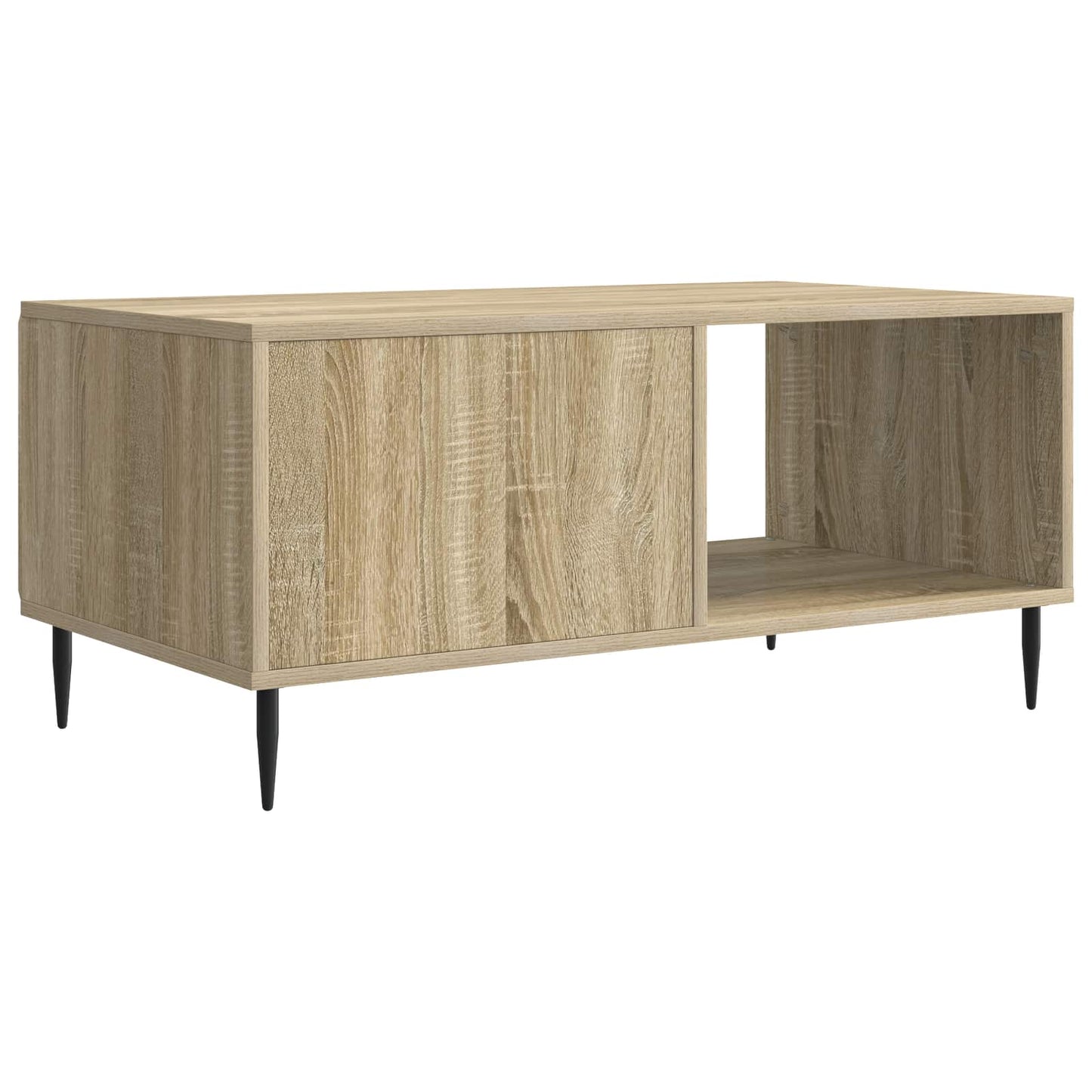 Kaffebord Sonoma eik 90 x 50 x 40 cm Konstruert tre
