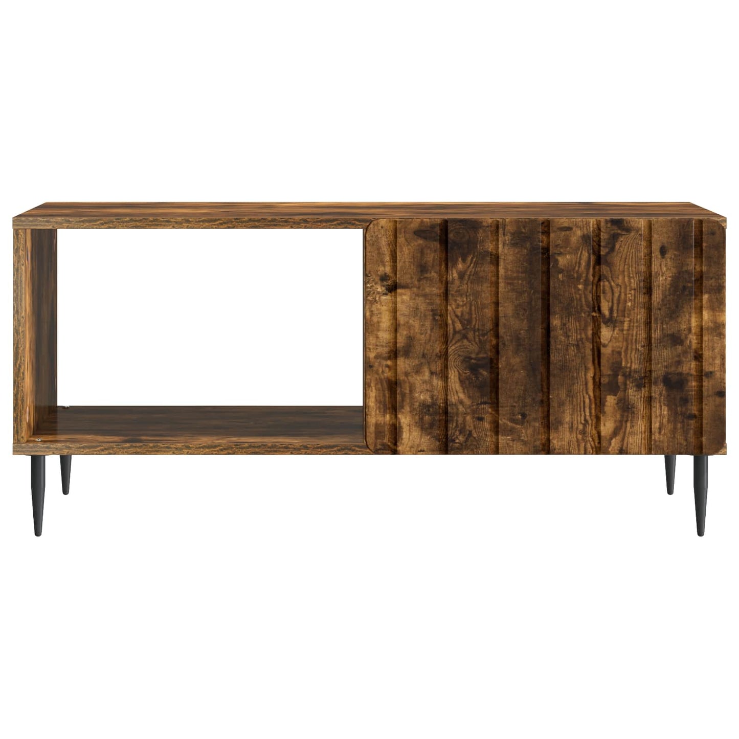 Kaffebord Røkt Eik 90 x 50 x 40 cm Konstruert tre
