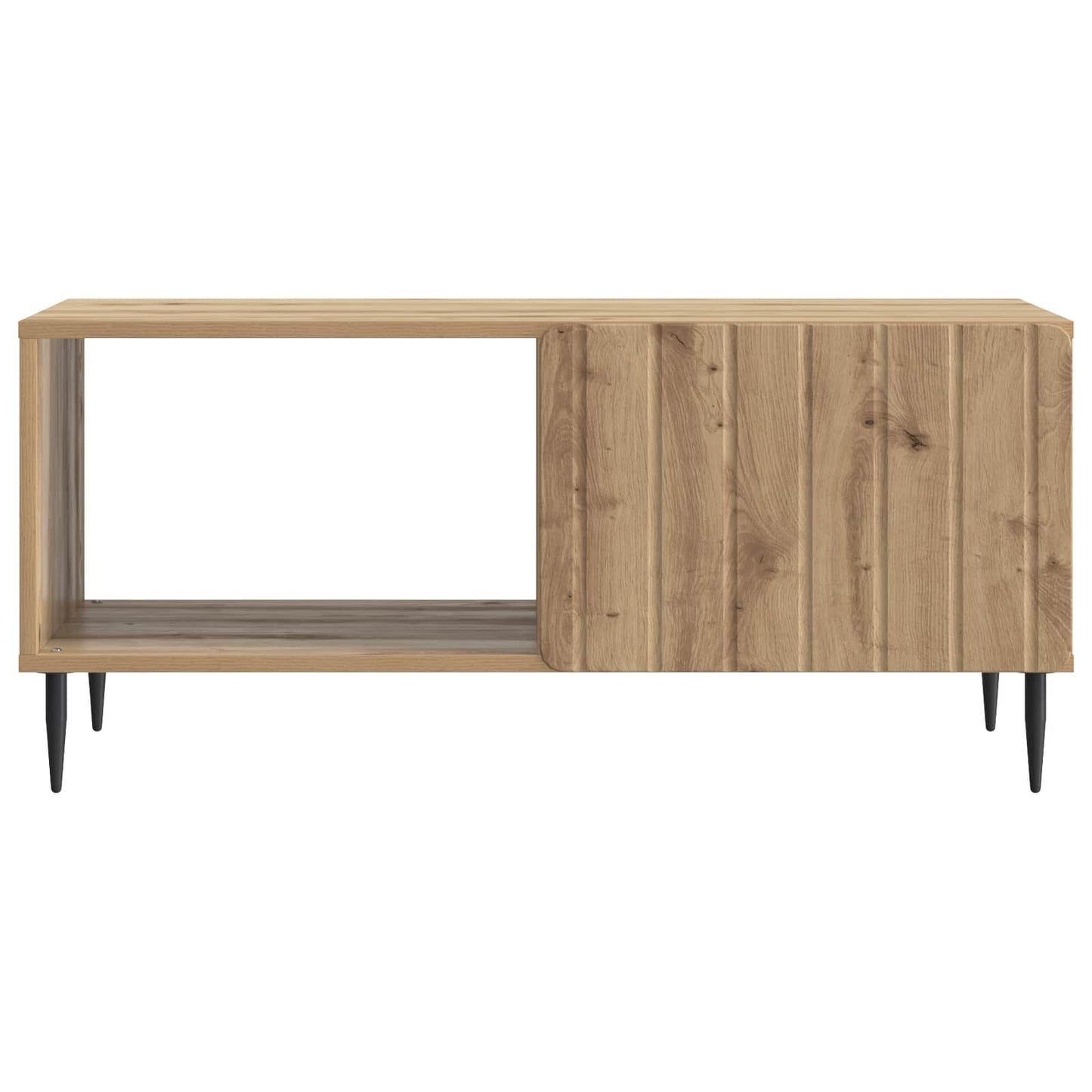 Kaffebord Artisan eik 90 x 50 x 40 cm Konstruert tre