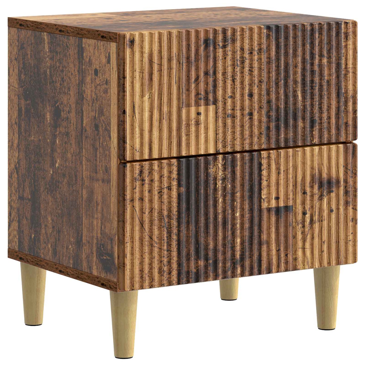 Nattbordskap Gammelt tre 43 x 34,5 x 48 cm Konstruert tre