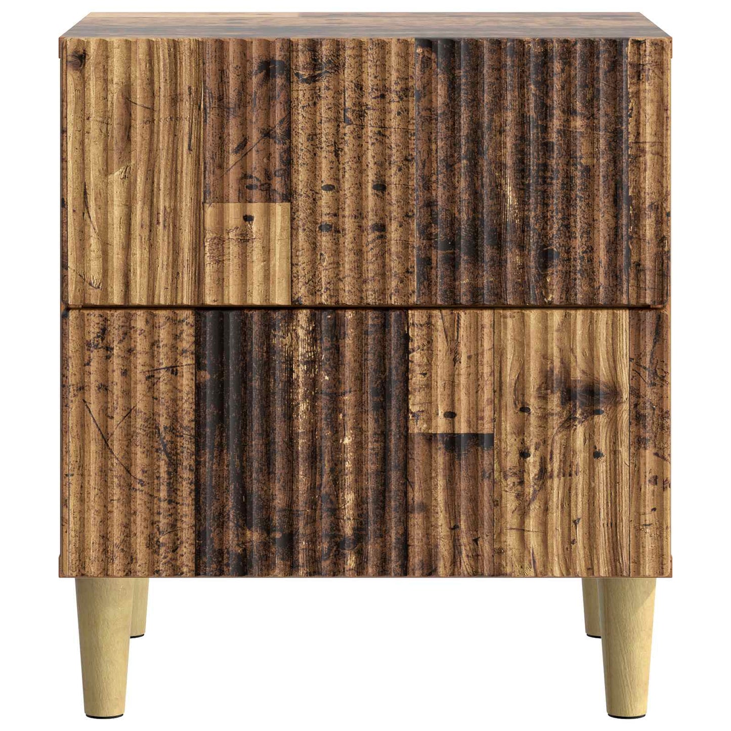Nattbordskap Gammelt tre 43 x 34,5 x 48 cm Konstruert tre