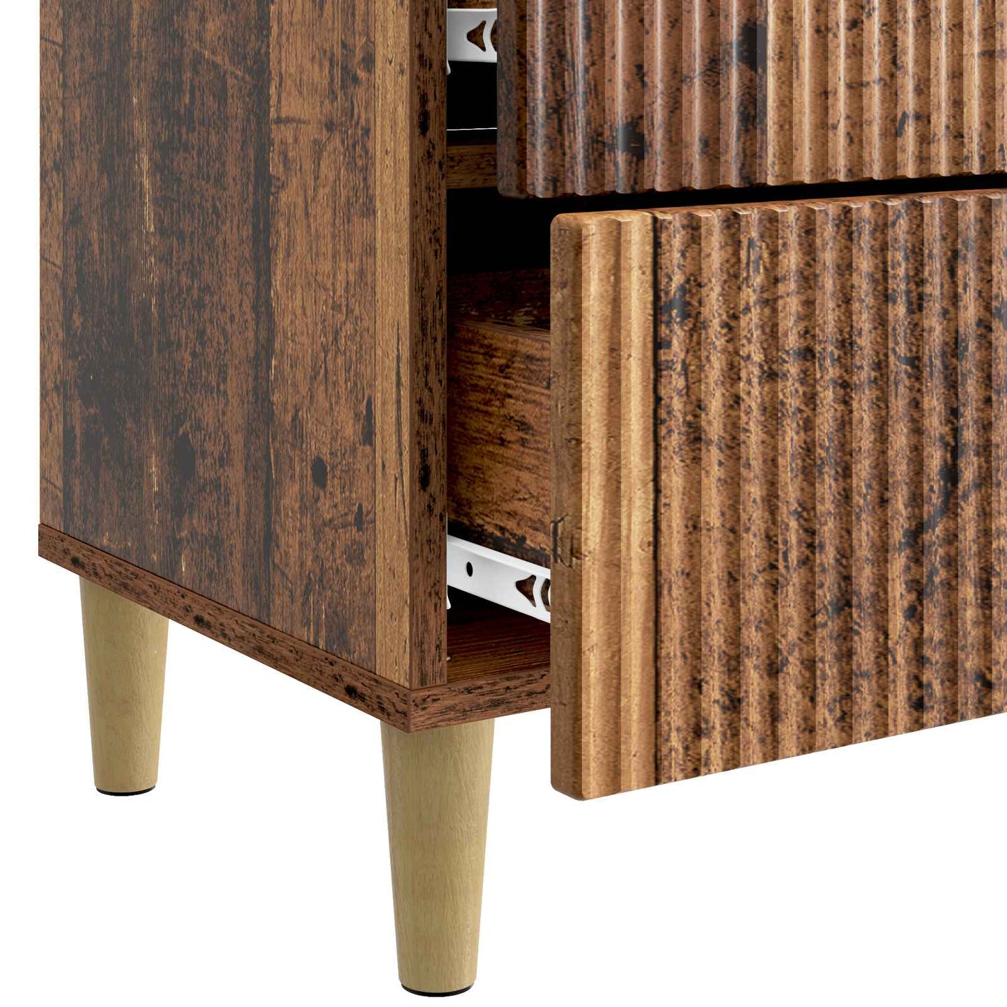 Nattbordskap Gammelt tre 62 x 34,5 x 48 cm Konstruert tre