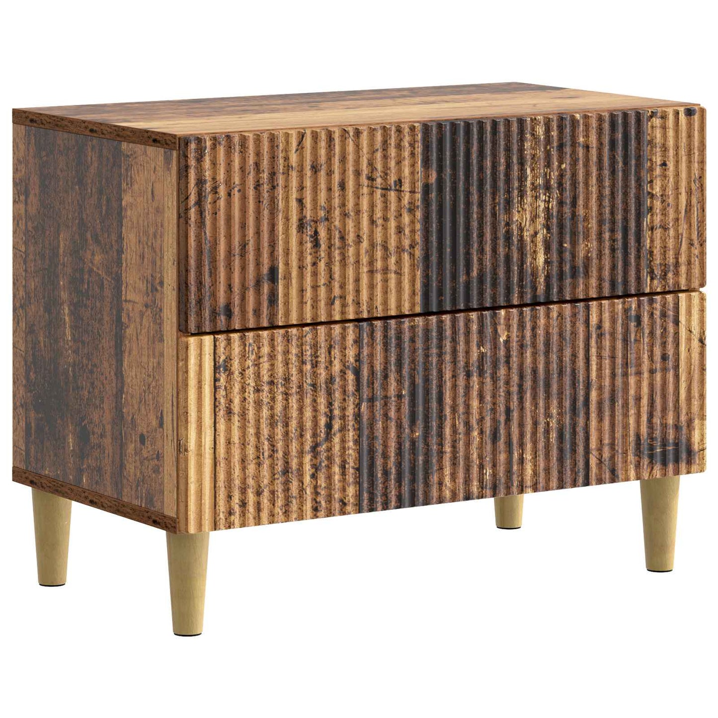Nattbordskap Gammelt tre 62 x 34,5 x 48 cm Konstruert tre