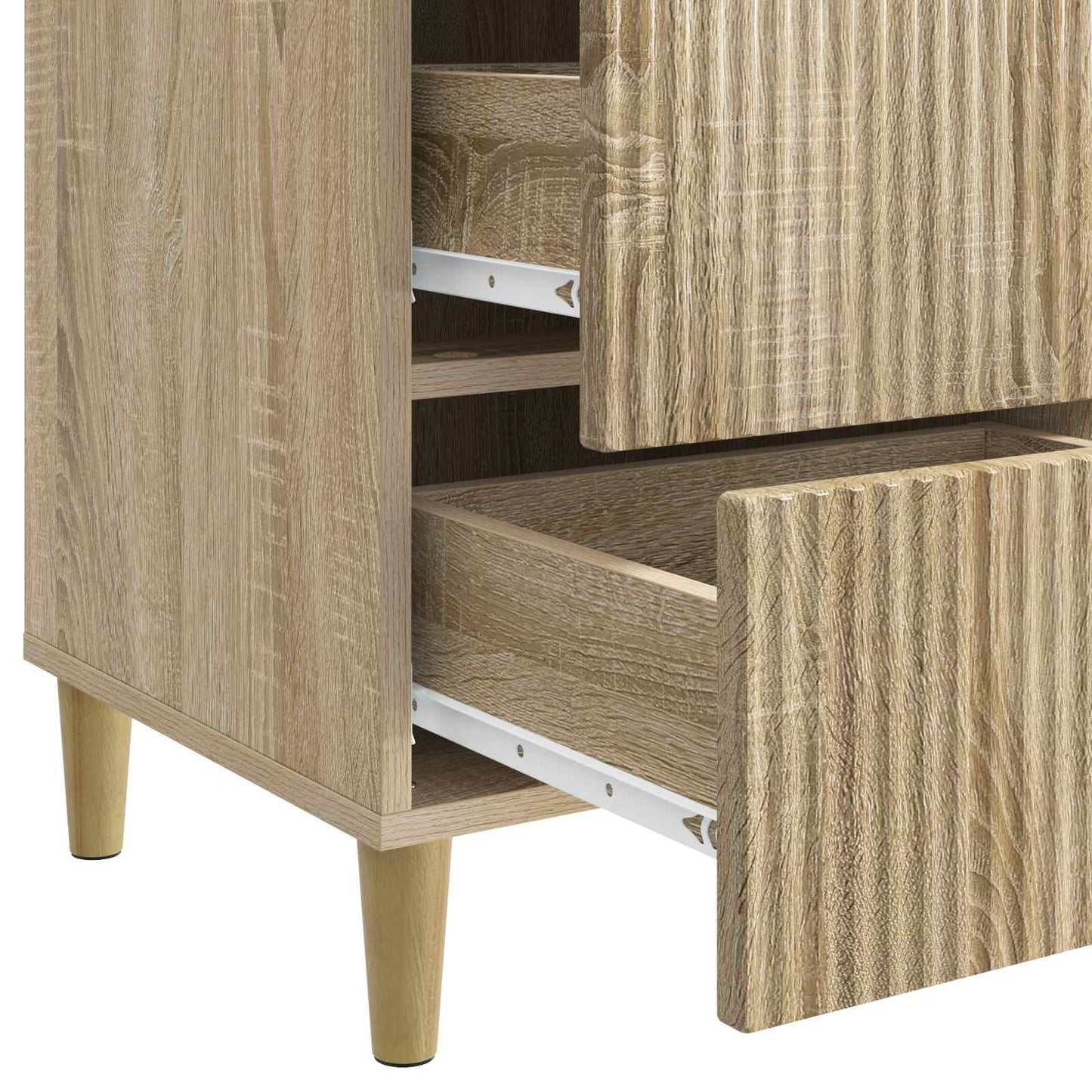 Nattbordskap Sonoma eik 43 x 41 x 66,5 cm Konstruert tre