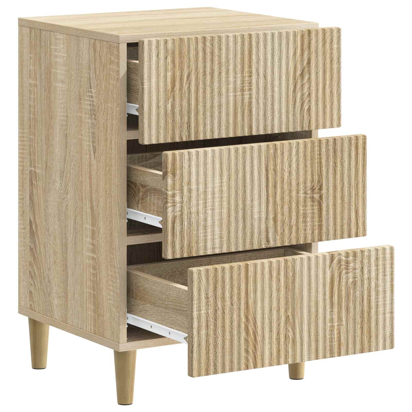 Nattbordskap Sonoma eik 43 x 41 x 66,5 cm Konstruert tre
