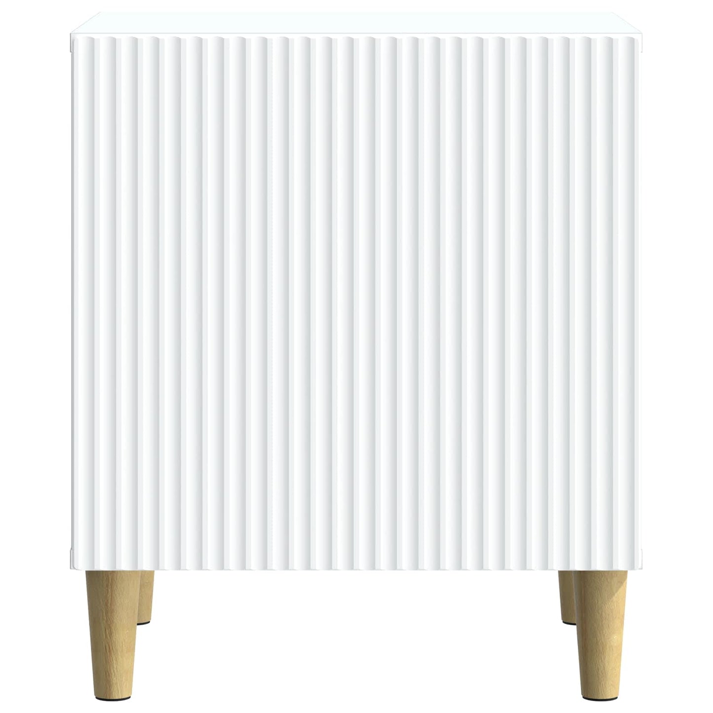 Nattbordskap 2 pcs Hvit 43 x 34,5 x 50 cm Konstruert tre