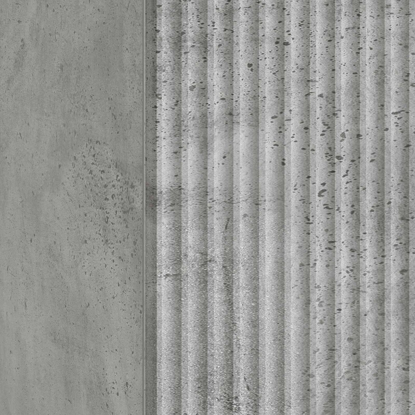Nattbordskap Betonggrå 43 x 34,5 x 50 cm Konstruert tre