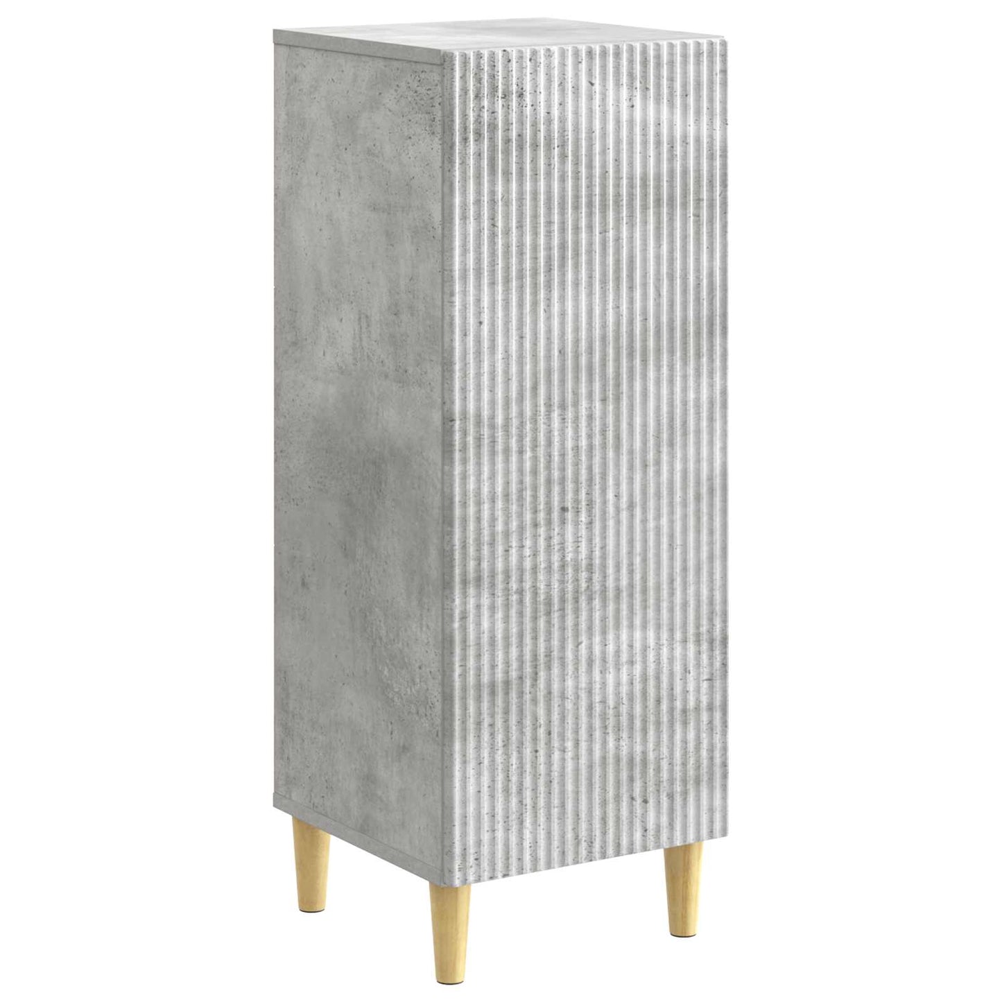 Serviesskap Betonggrå 33 x 34,5 x 90 cm Konstruert tre