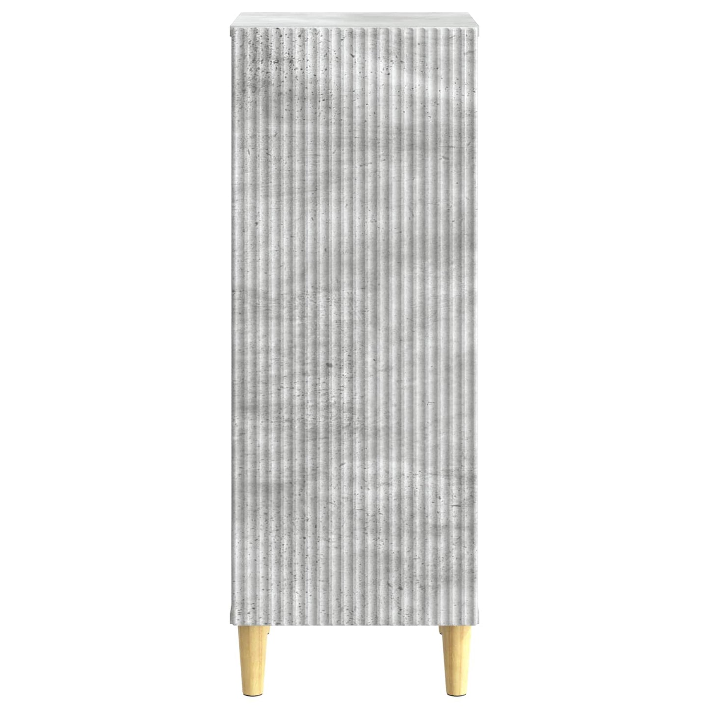 Serviesskap Betonggrå 33 x 34,5 x 90 cm Konstruert tre