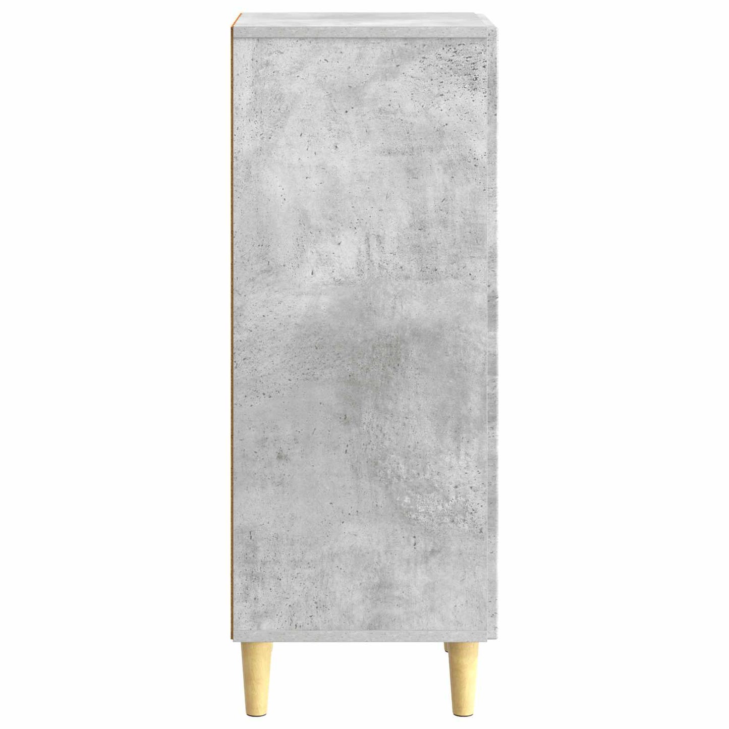 Serviesskap Betonggrå 33 x 34,5 x 90 cm Konstruert tre