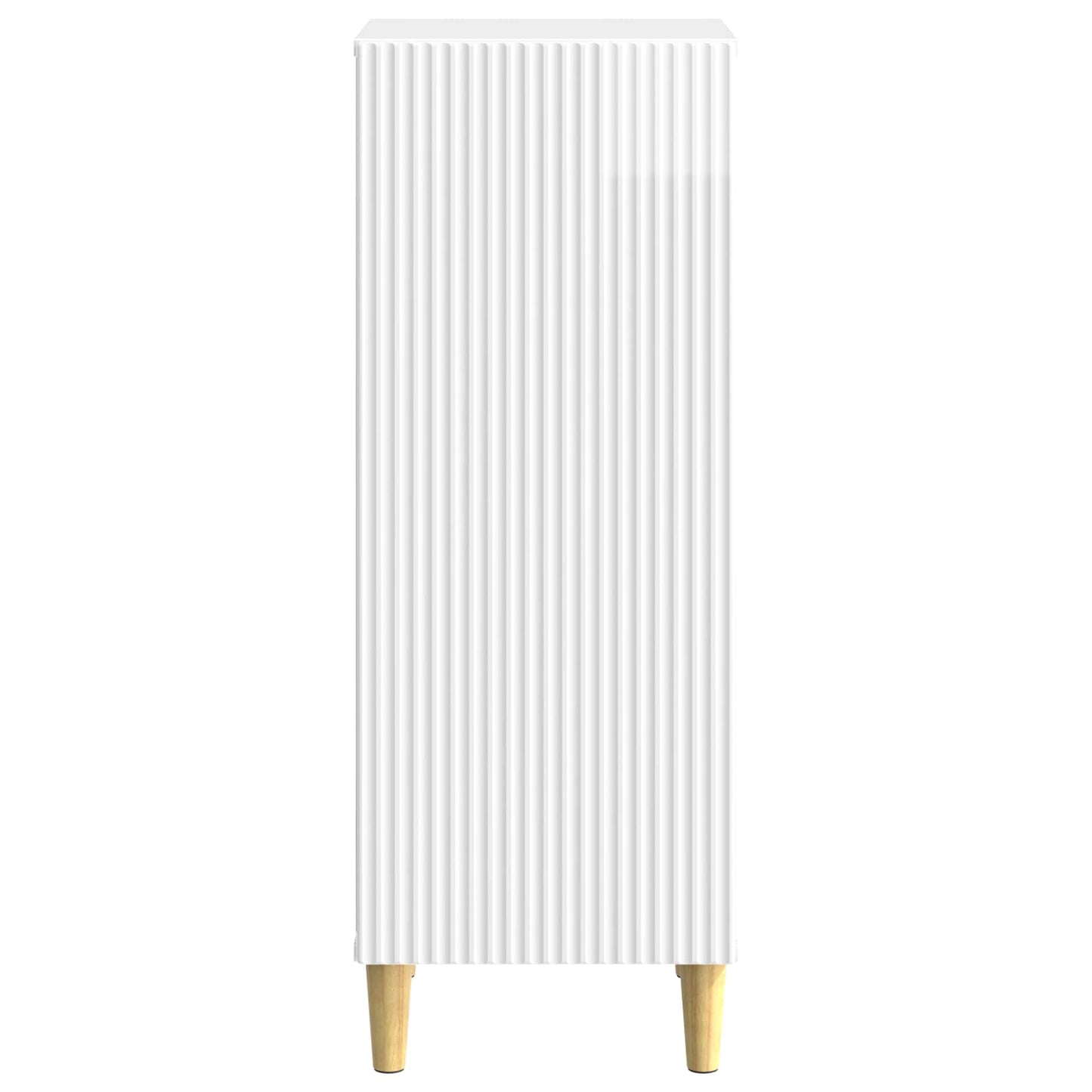 Serviesskap Høgglans hvit 33 x 34,5 x 90 cm Konstruert tre