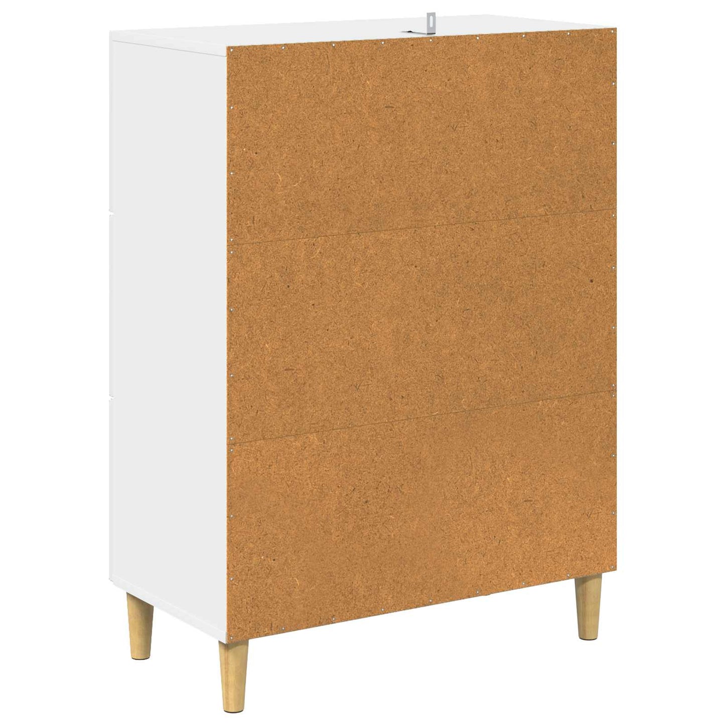 Skuffeskap Hvit 66 x 34,5 x 90 cm Konstruert tre