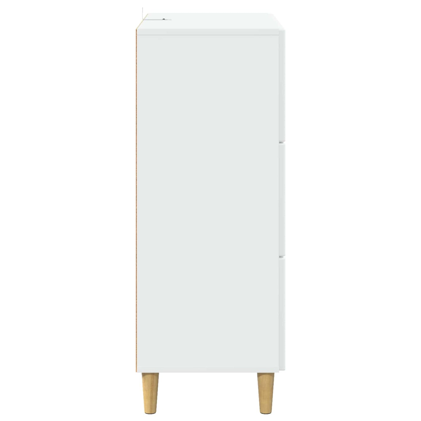Skuffeskap Hvit 66 x 34,5 x 90 cm Konstruert tre