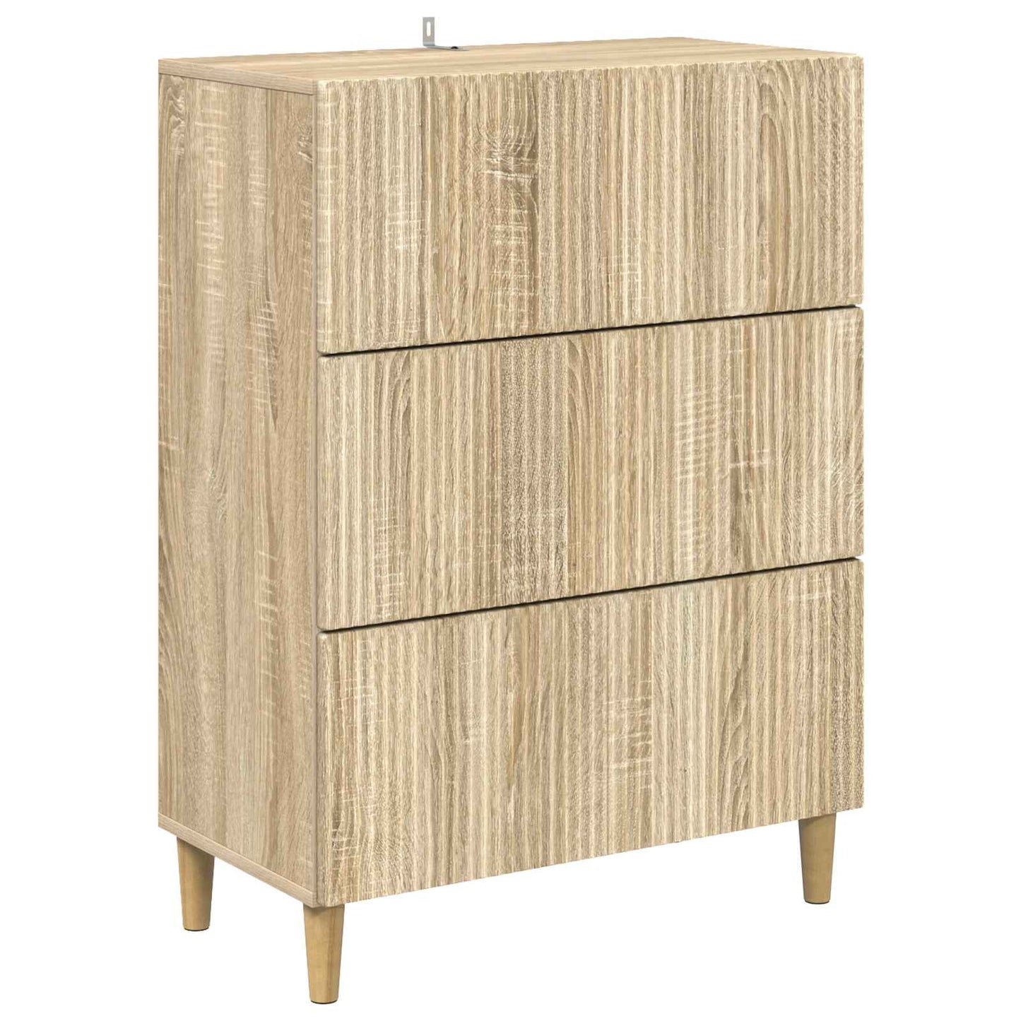 Skuffeskap Sonoma eik 66 x 34,5 x 90 cm Konstruert tre