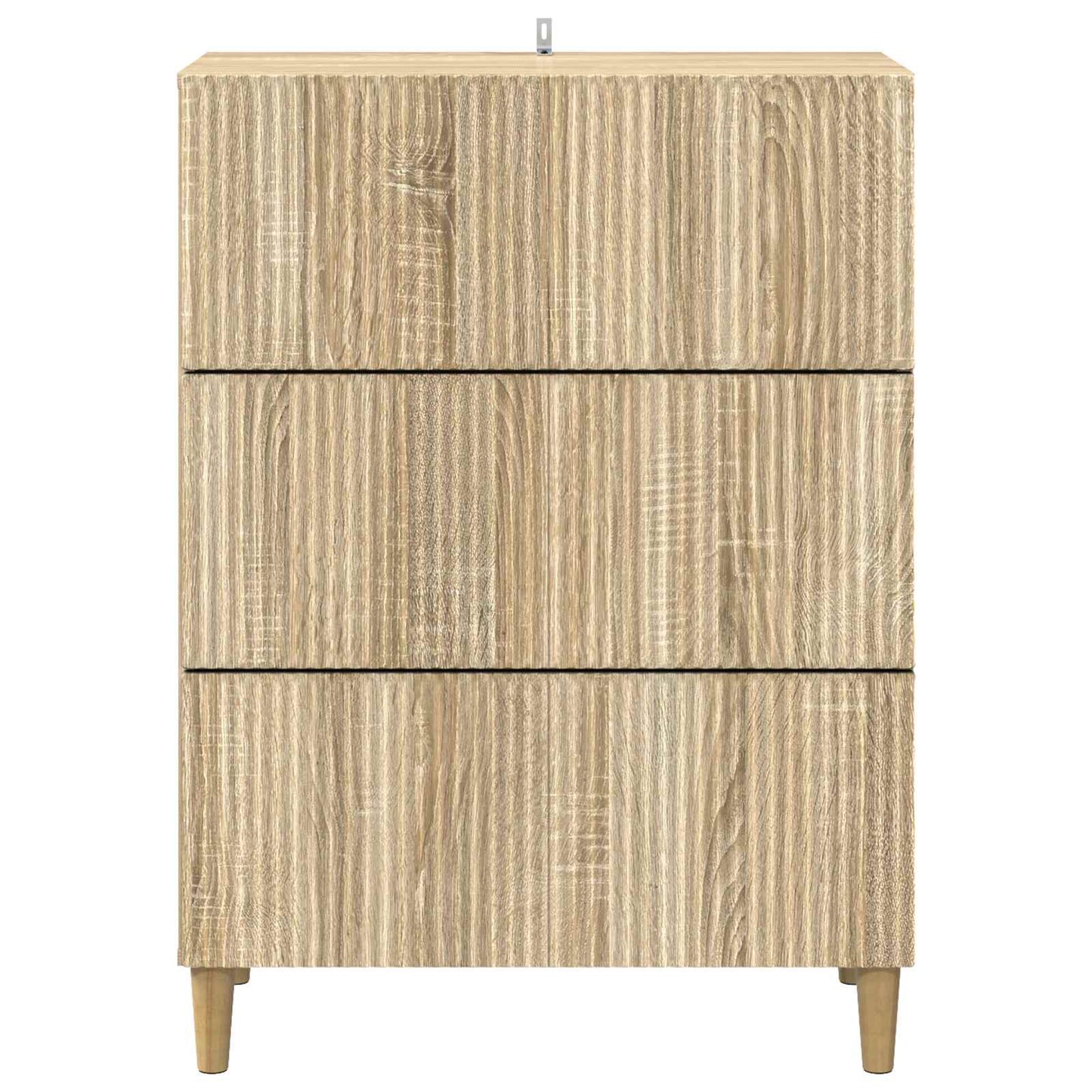 Skuffeskap Sonoma eik 66 x 34,5 x 90 cm Konstruert tre