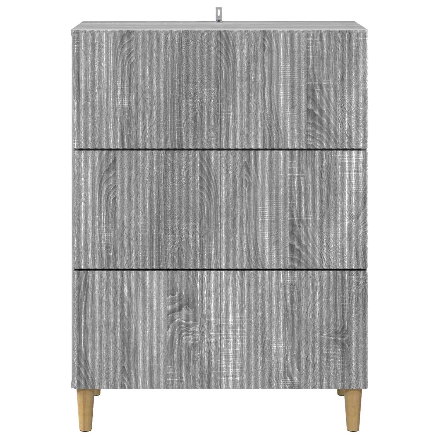 Skuffeskap Grå sonoma 66 x 34,5 x 90 cm Konstruert tre