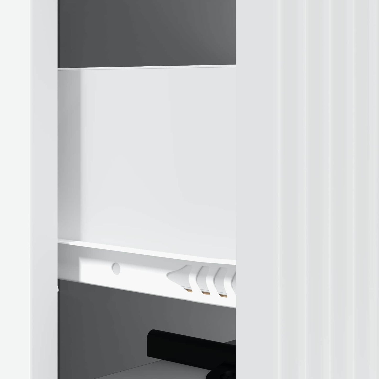 Skuffeskap Hvit 33 x 34,5 x 90 cm Konstruert tre