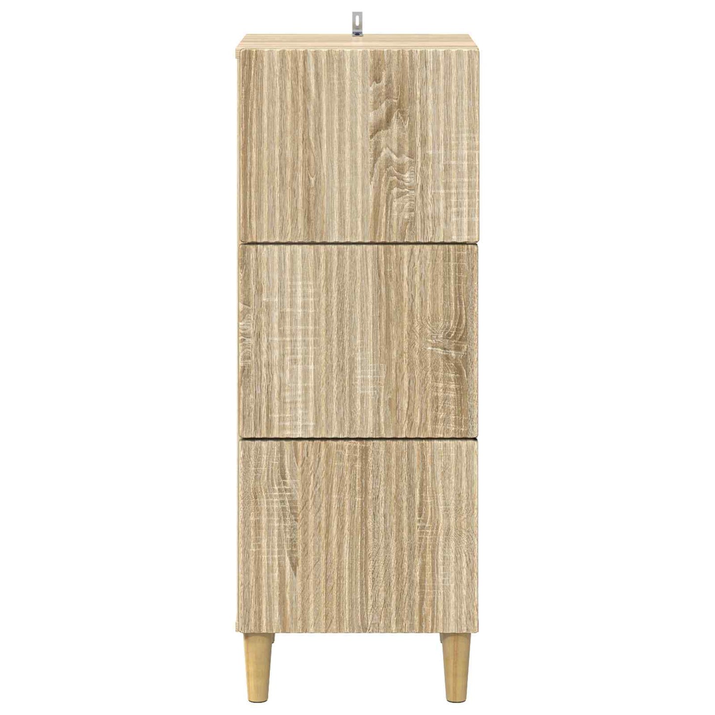 Skuffeskap Sonoma eik 33 x 34,5 x 90 cm Konstruert tre