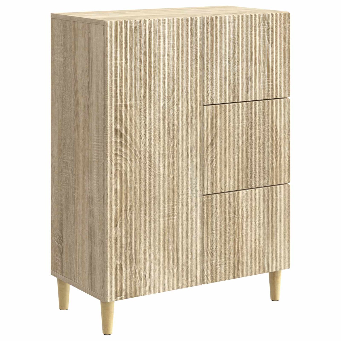 Serviesskap Sonoma eik 66 x 34,5 x 90 cm Konstruert tre
