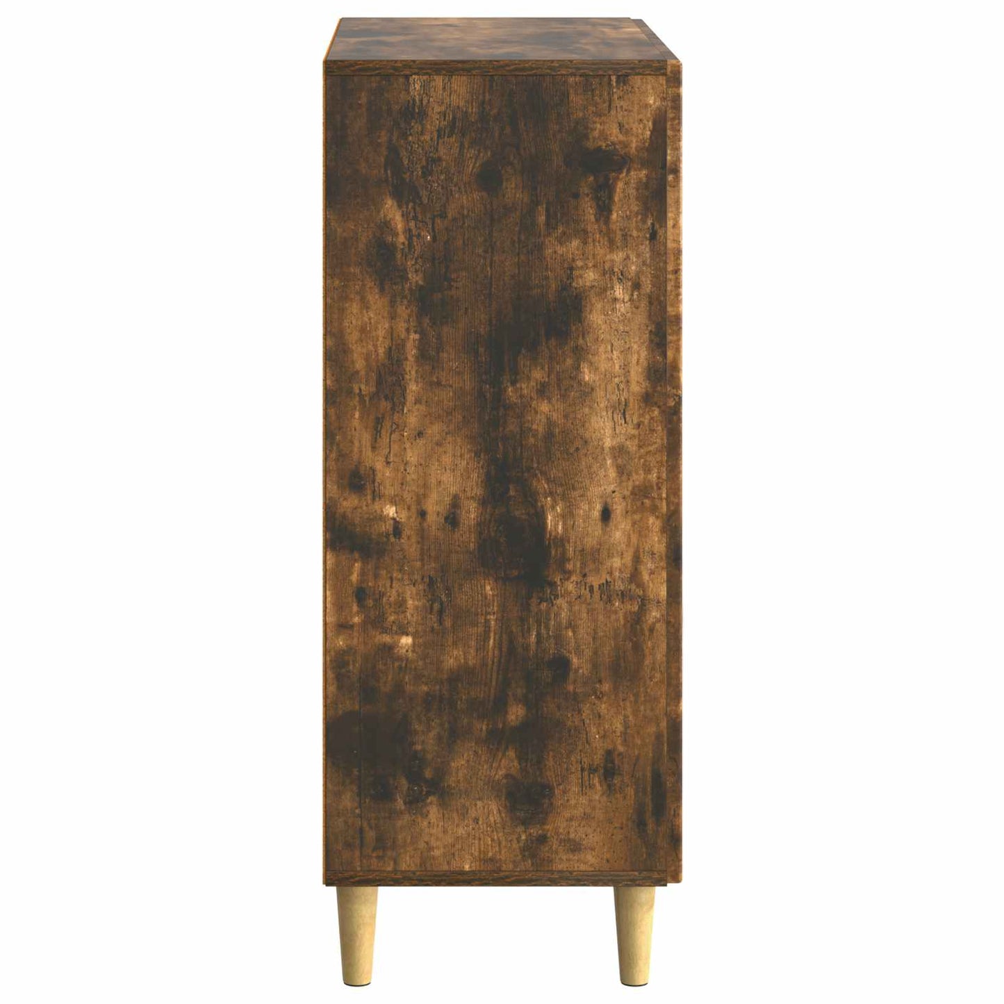 Serviesskap med skuff Røkt Eik 66 x 34,5 x 90 cm Konstruert tre