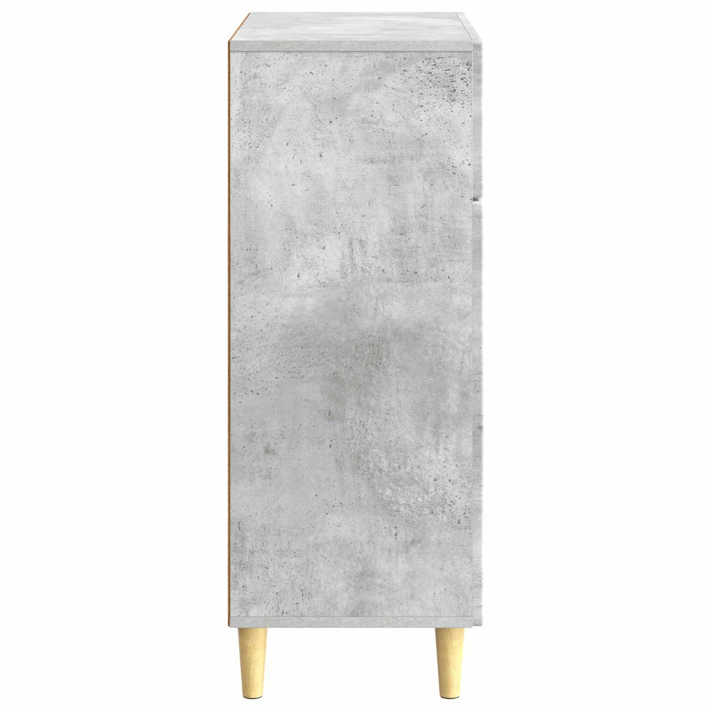 Serviesskap Betonggrå 66 x 34,5 x 90 cm Konstruert tre