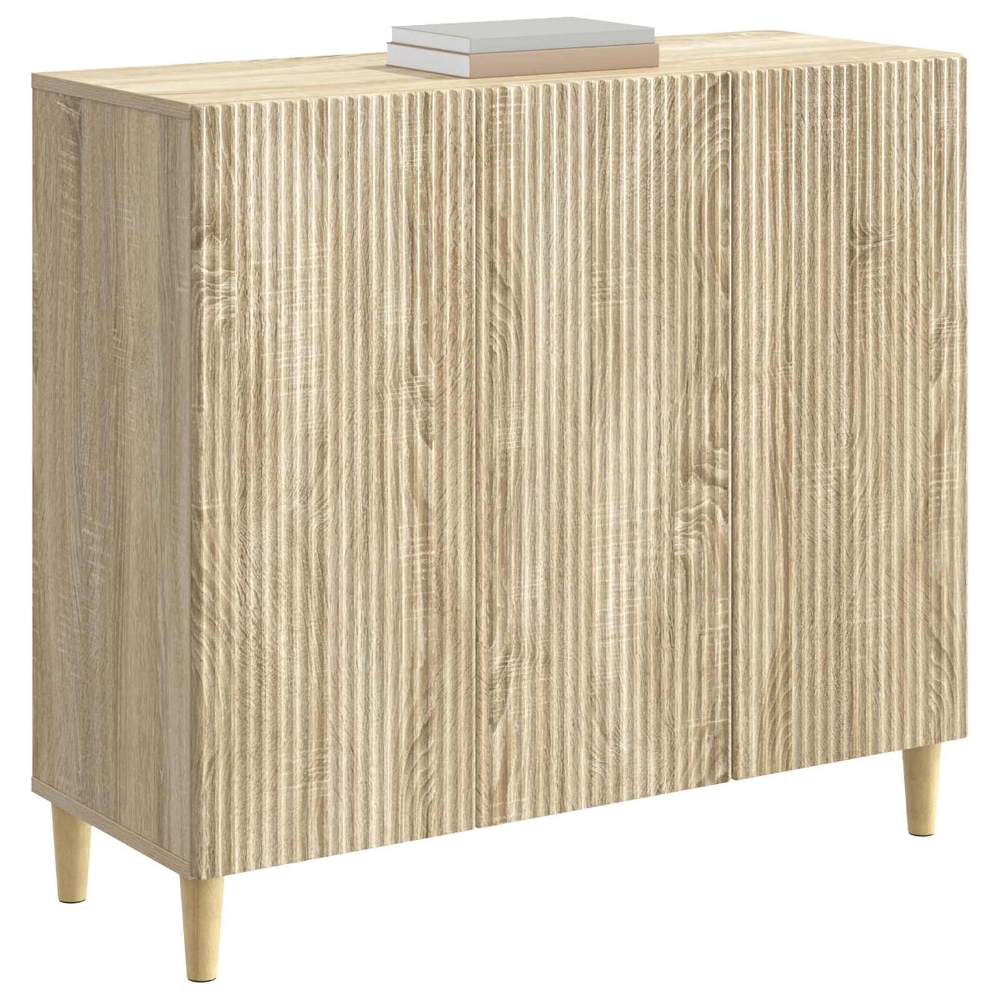 Serviesskap Sonoma eik 89 x 34,5 x 80 cm Konstruert tre