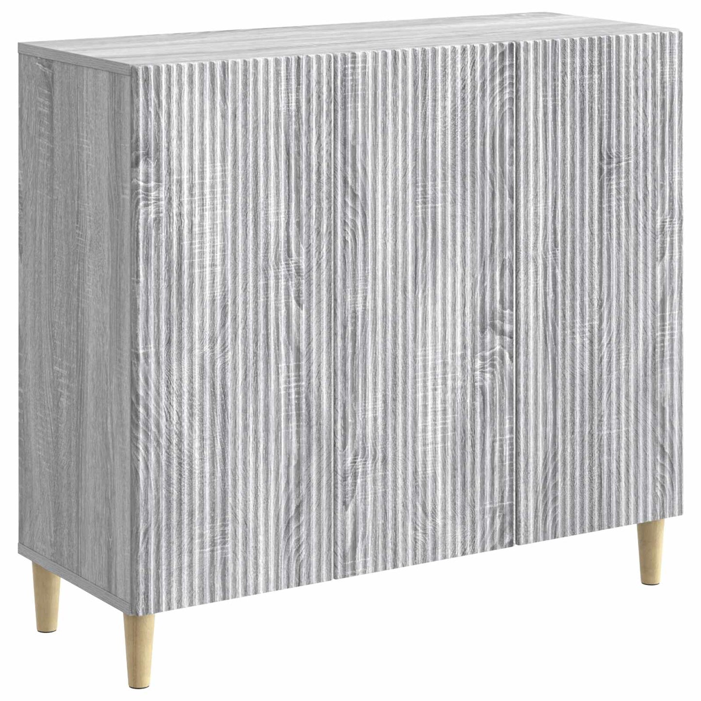 Serviesskap Grå sonoma 89 x 34,5 x 80 cm Konstruert tre