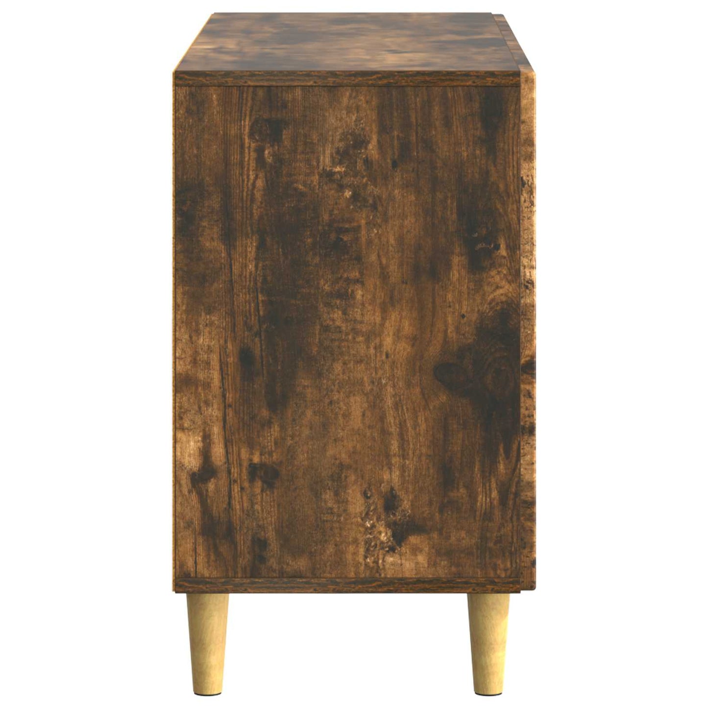 Serviesskap med skuff Røkt Eik 89 x 34,5 x 60 cm Konstruert tre