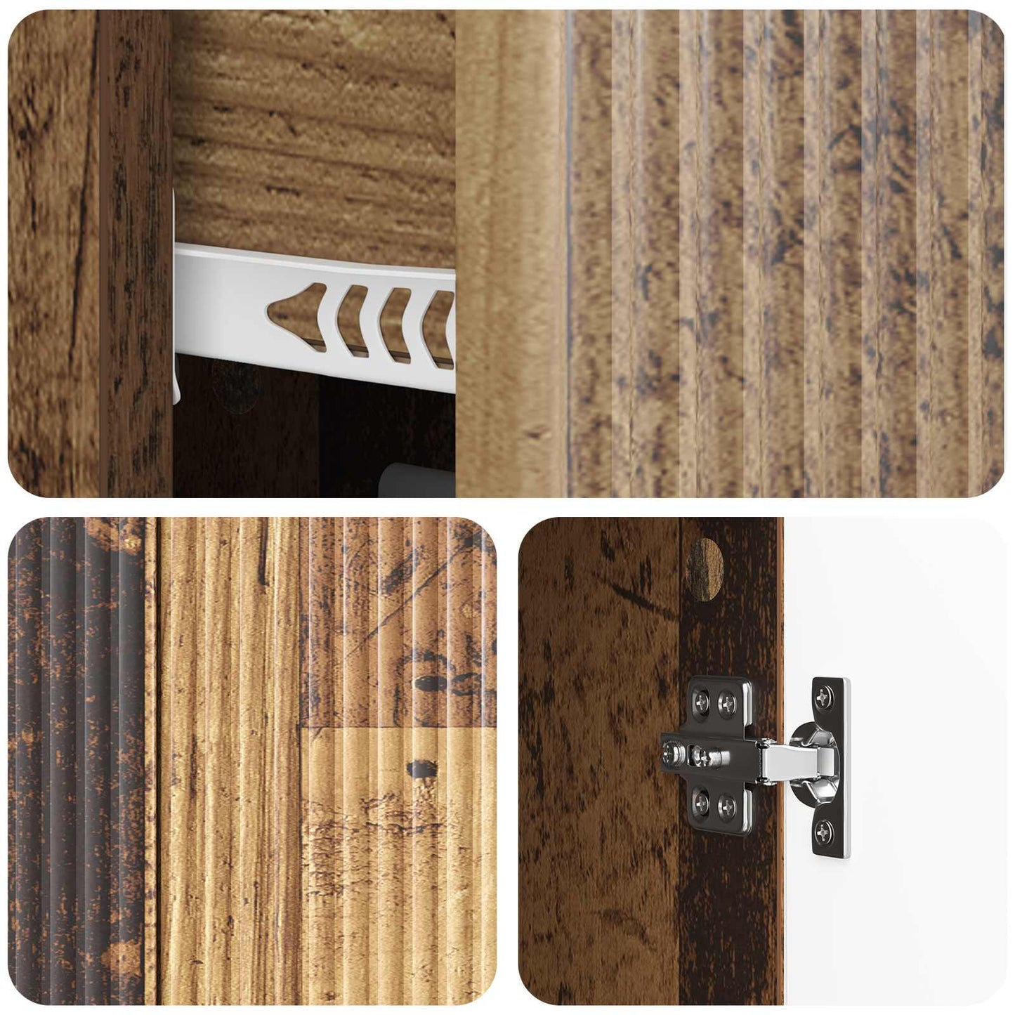 Serviesskap Gammelt tre 89 x 34,5 x 60 cm Konstruert tre