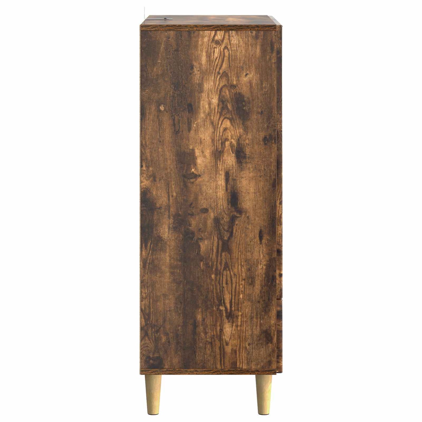 Serviesskap med skuff Røkt Eik 66 x 34,5 x 95 cm Konstruert tre