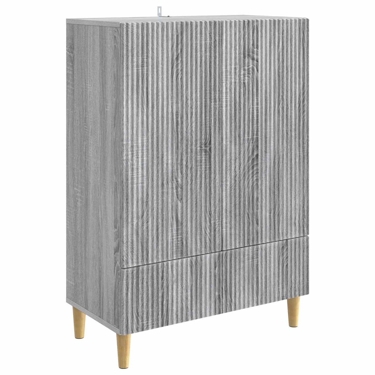 Serviesskap Grå sonoma 66 x 34,5 x 95 cm Konstruert tre